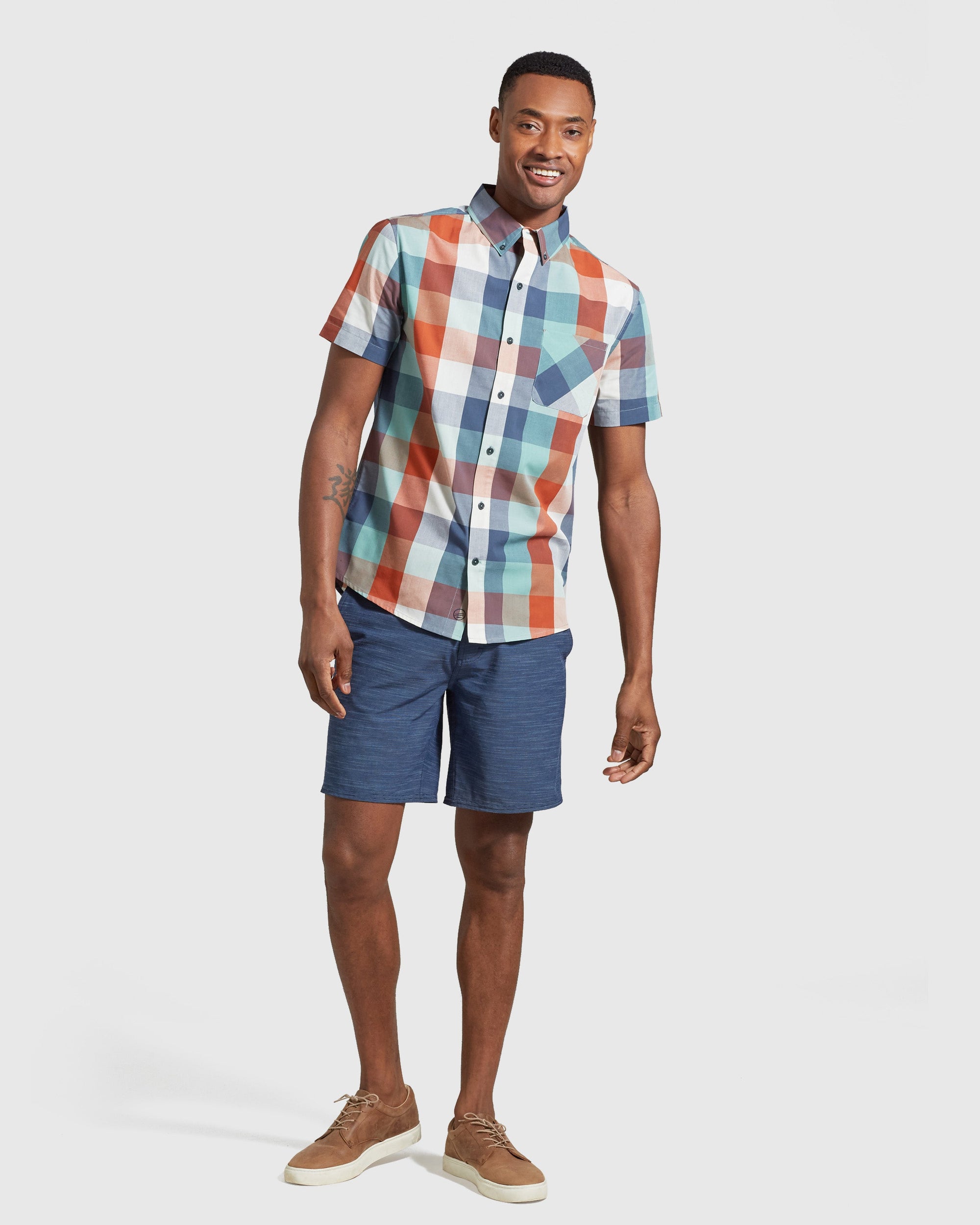 EcoDry™ Short Sleeve Button Down
