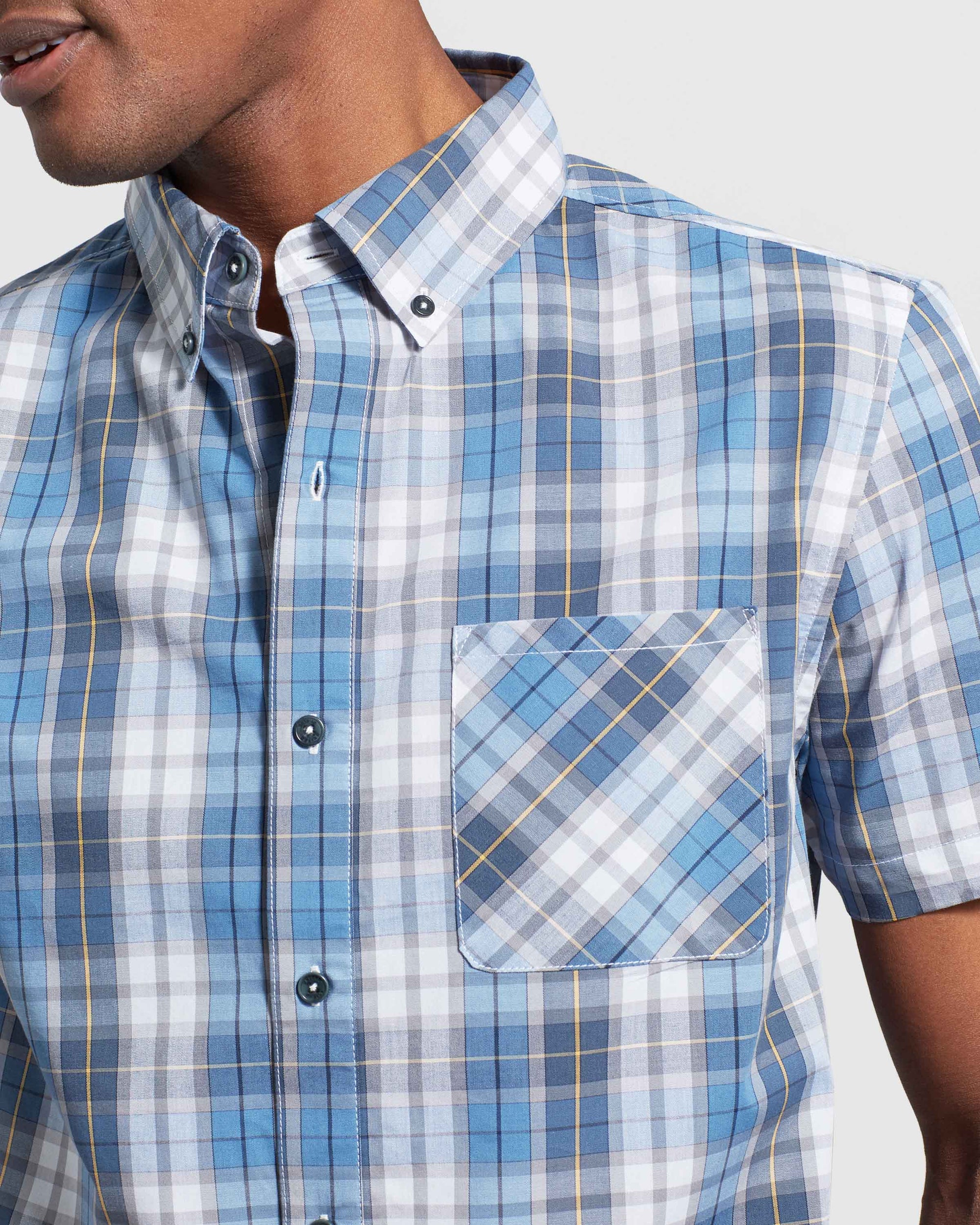EcoDry™ Short Sleeve Button Down