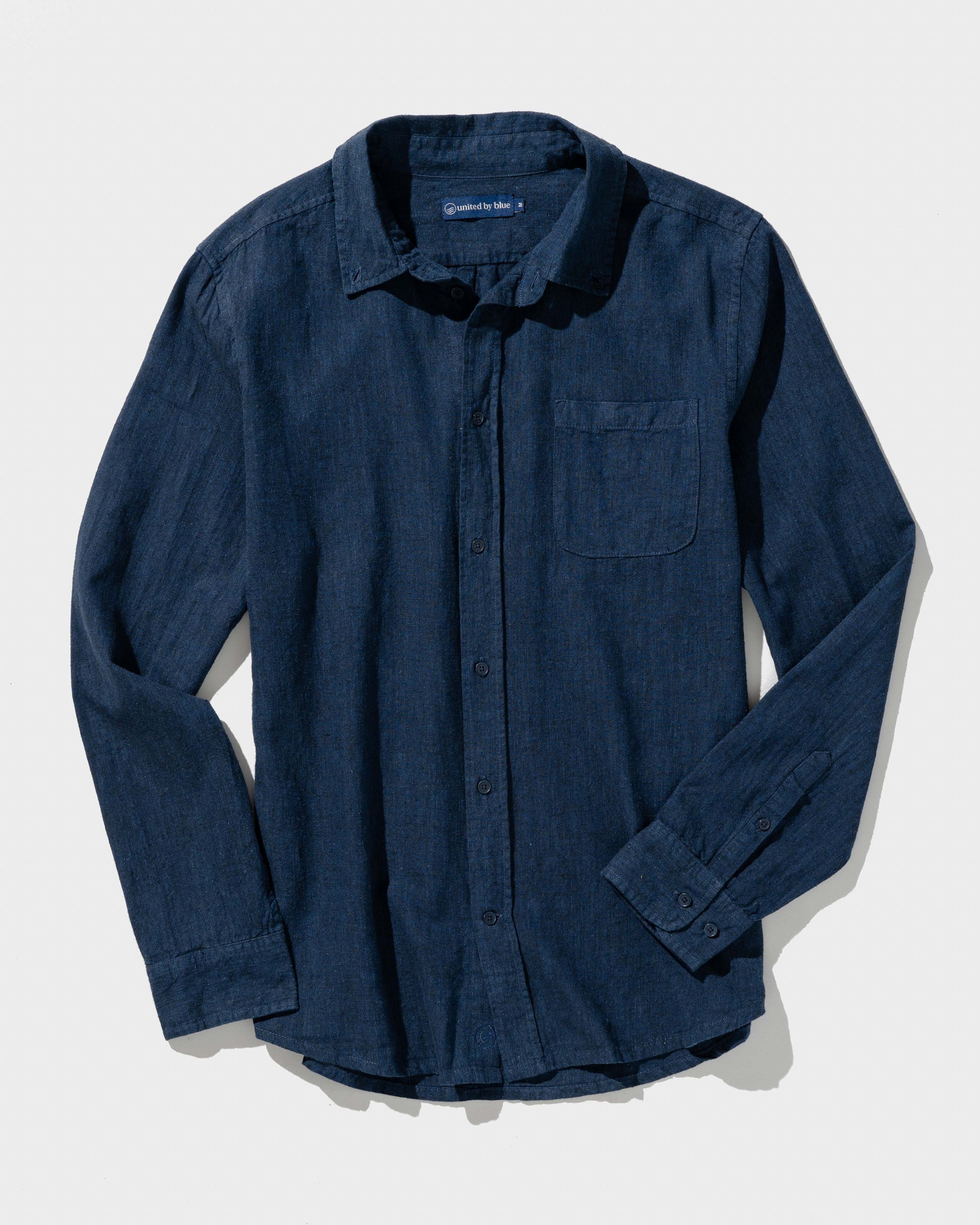 SoftHemp™ Chambray Button Down