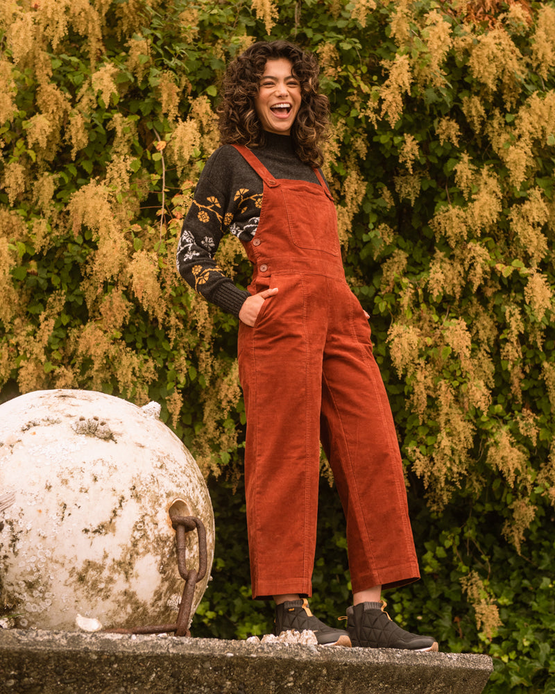 Recycled Wool Floral Stripe Sweater