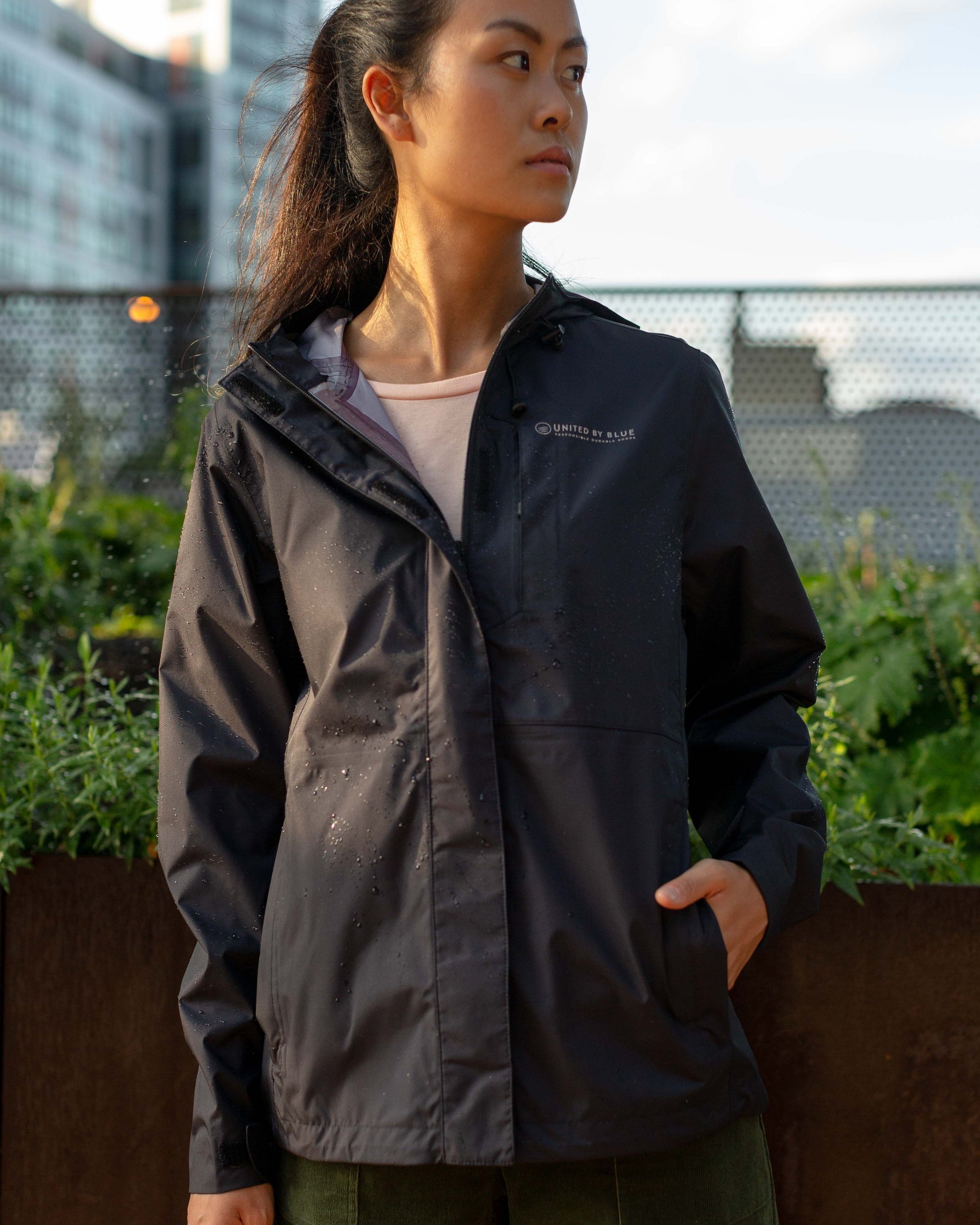 Recycled Rain Shell