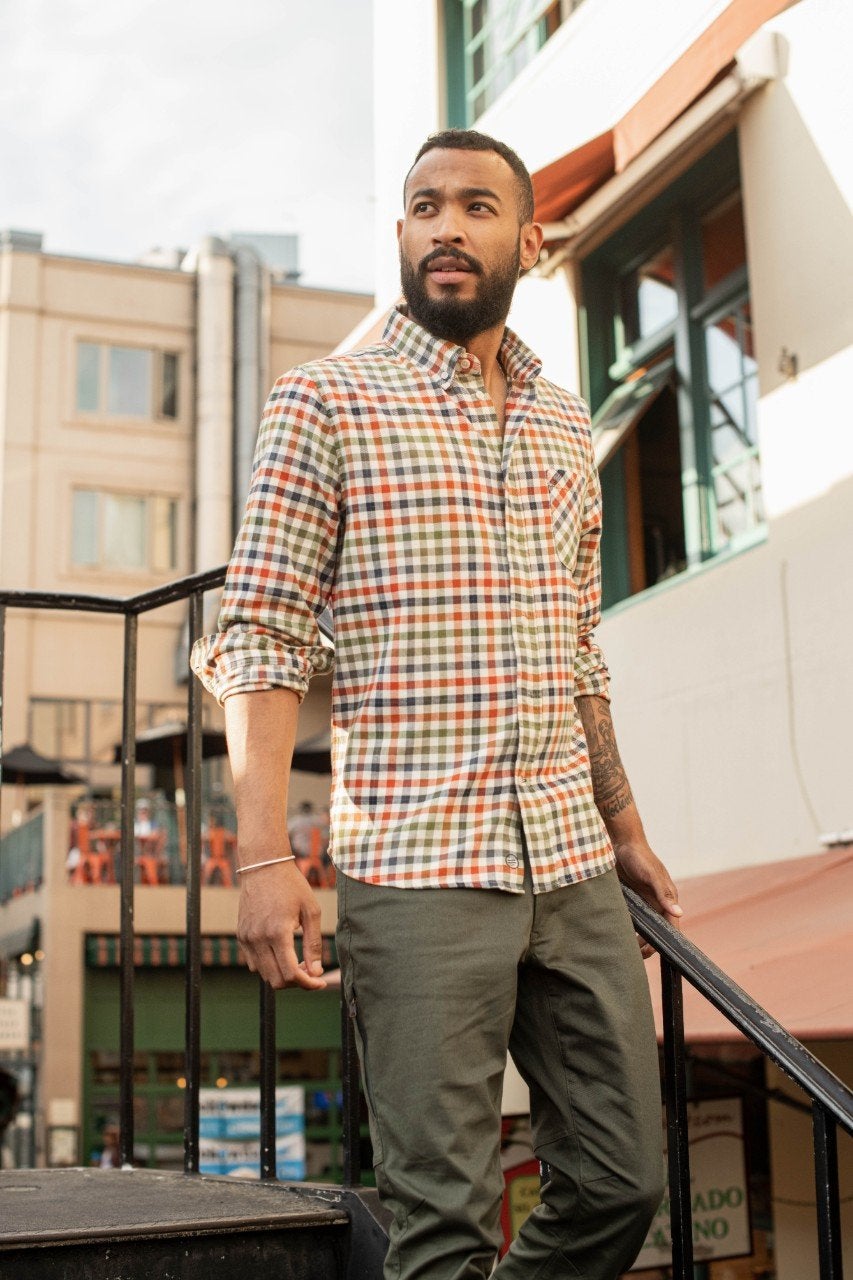 Pitchstone Twill Button Down