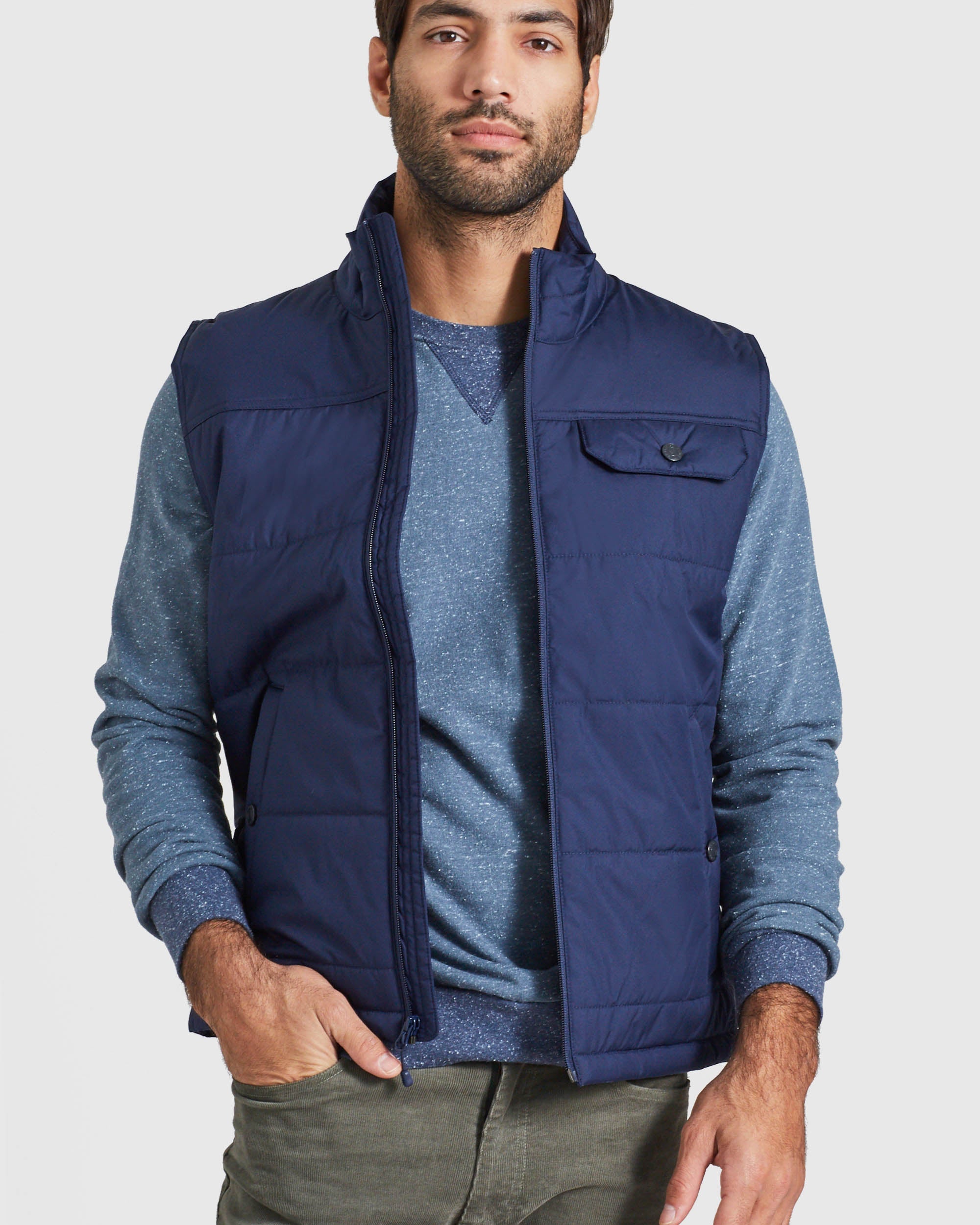 Bison Puffer Vest