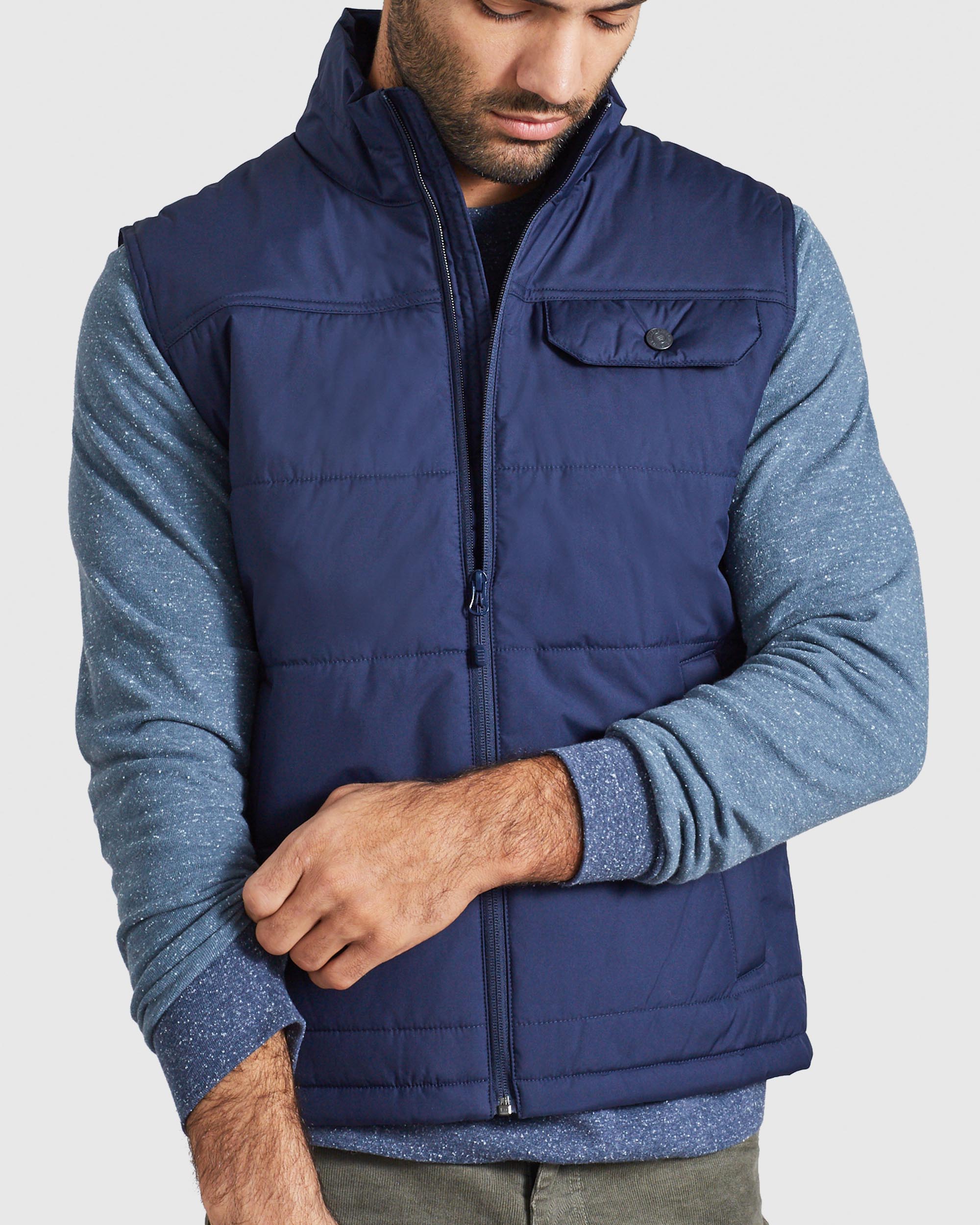 Bison Puffer Vest