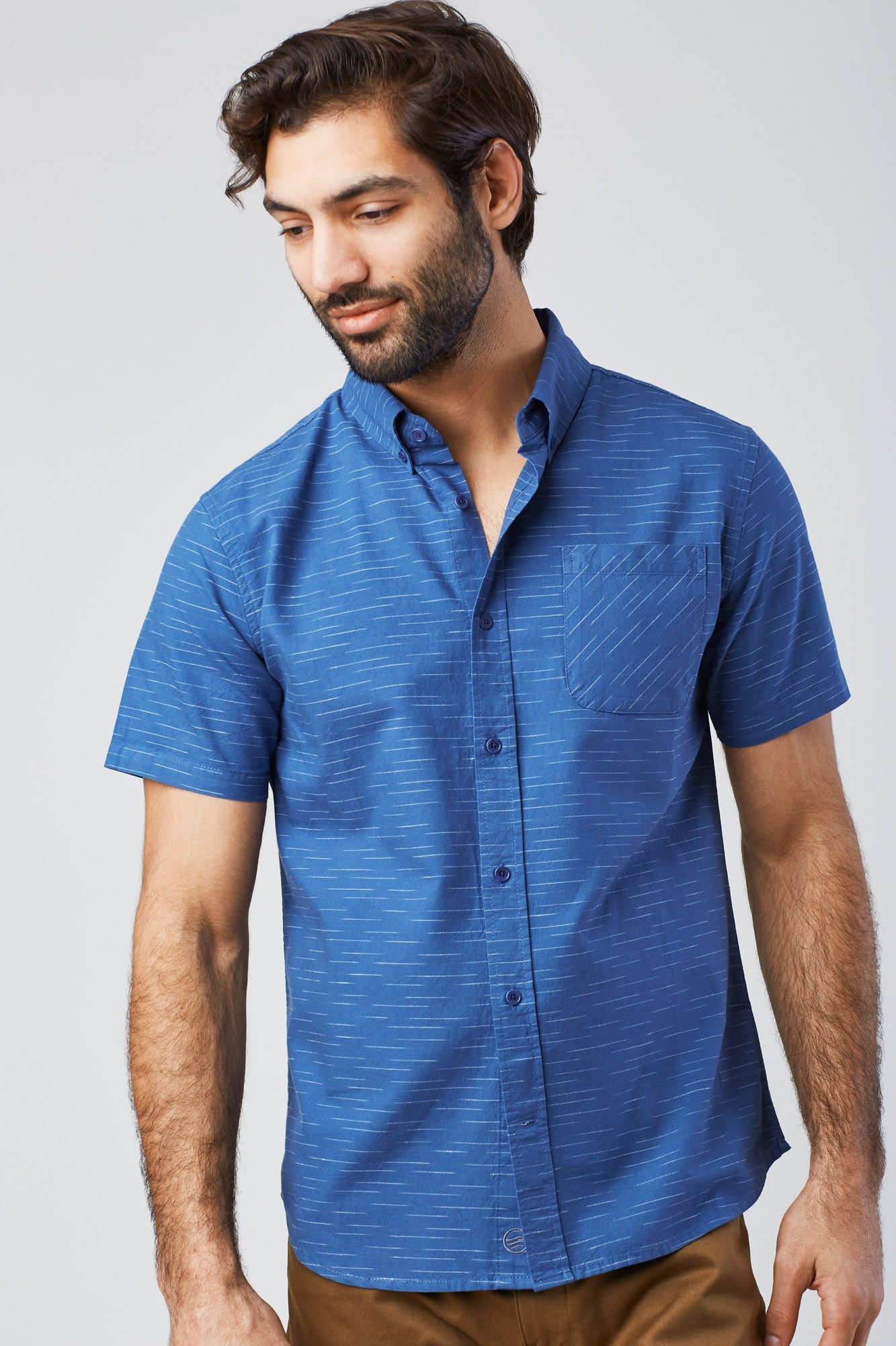 Coastline Space Dye Button Down