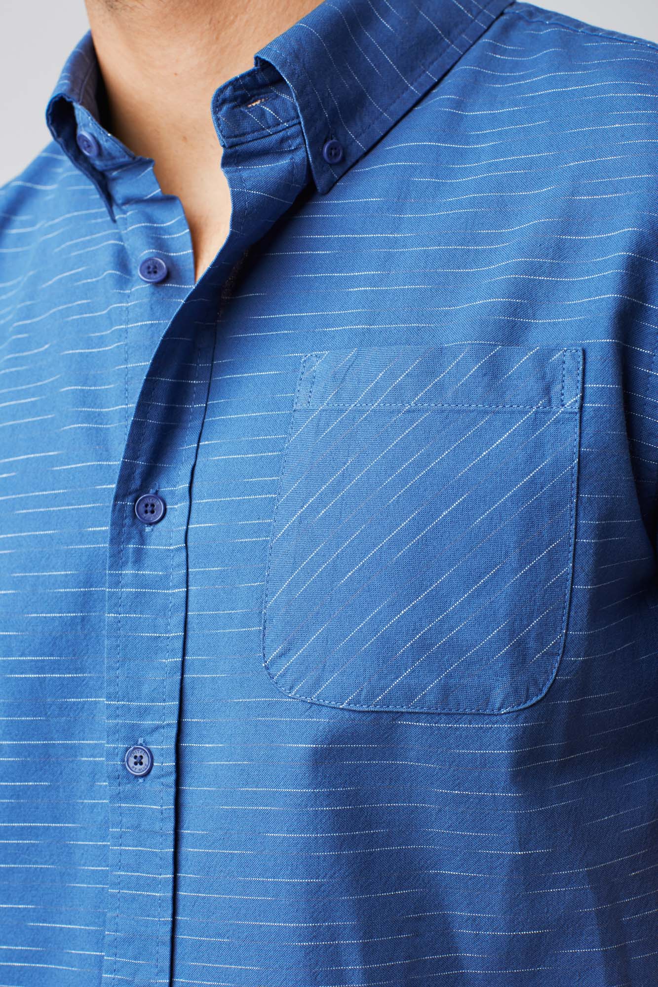 Coastline Space Dye Button Down