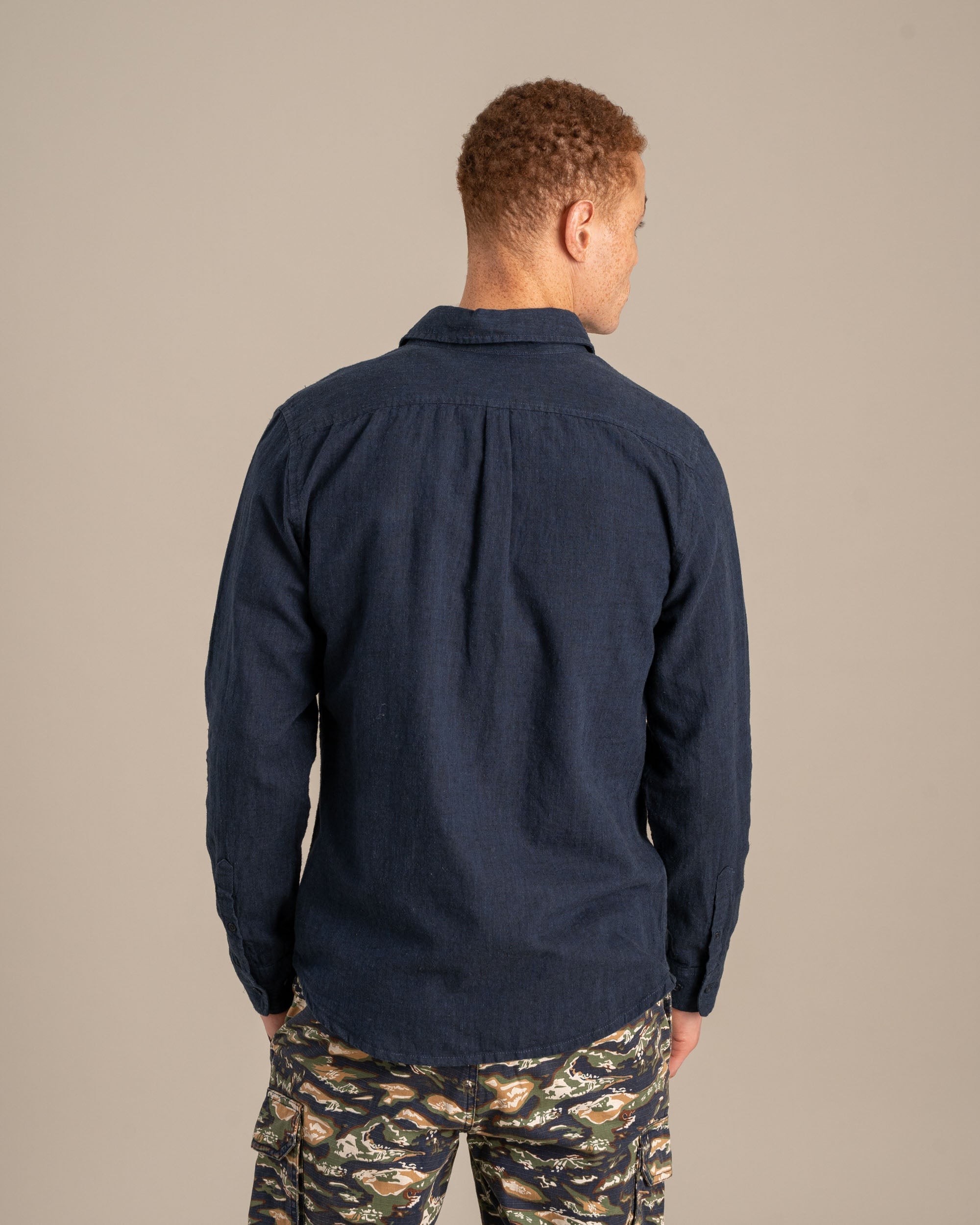 SoftHemp™ Chambray Button Down