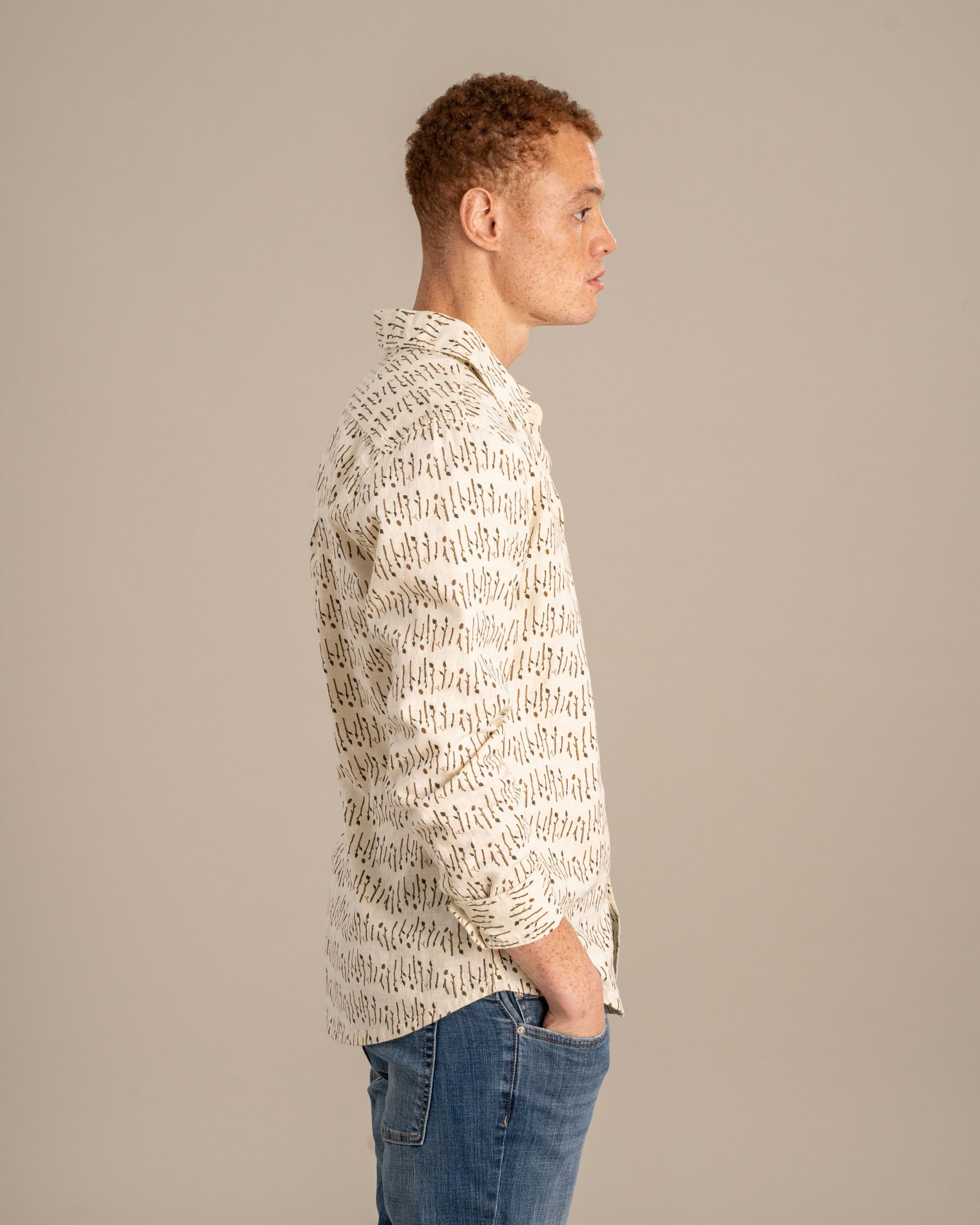 SoftHemp™ Chambray Button Down