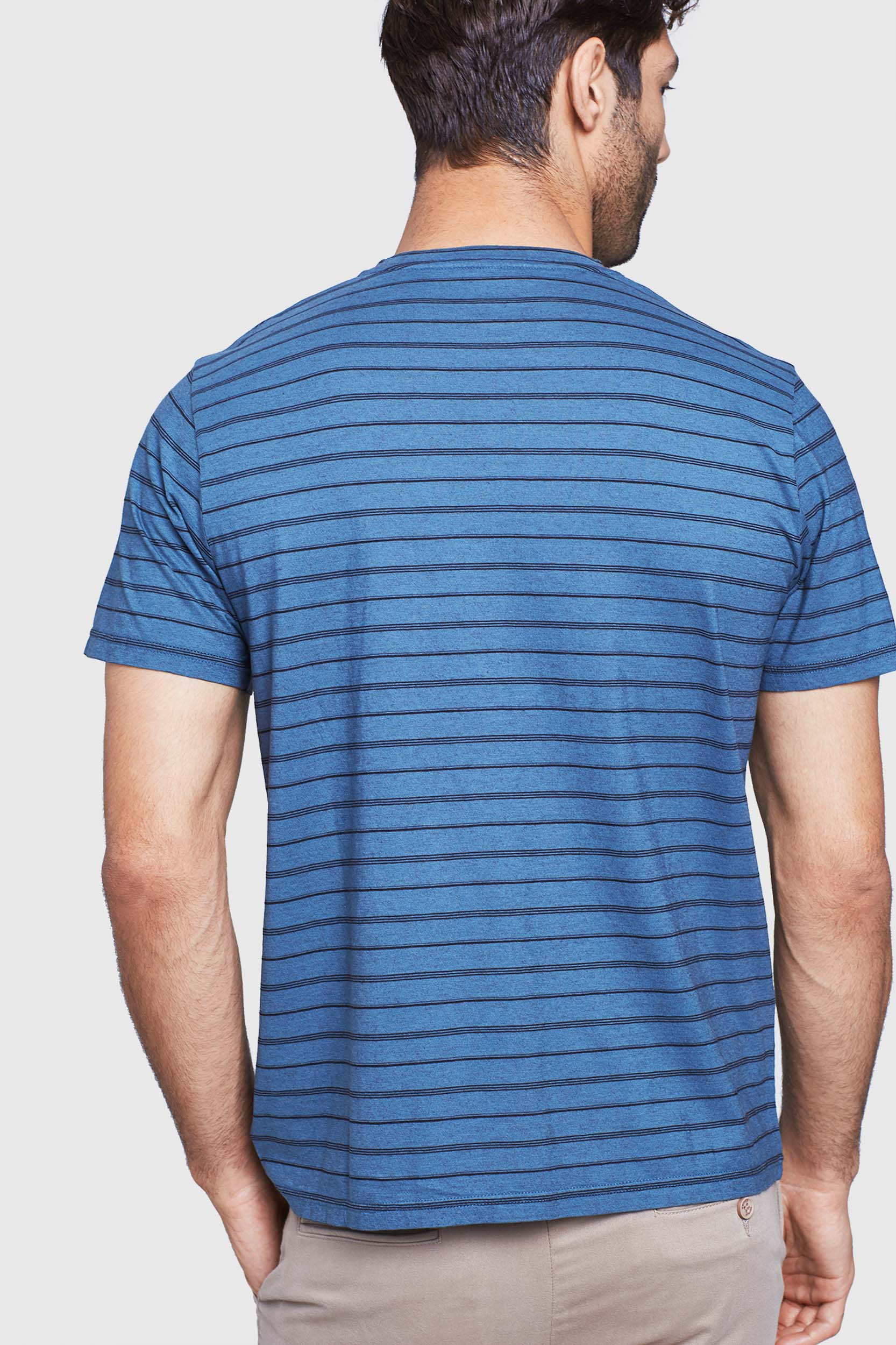 Striped Standard Pocket Tee