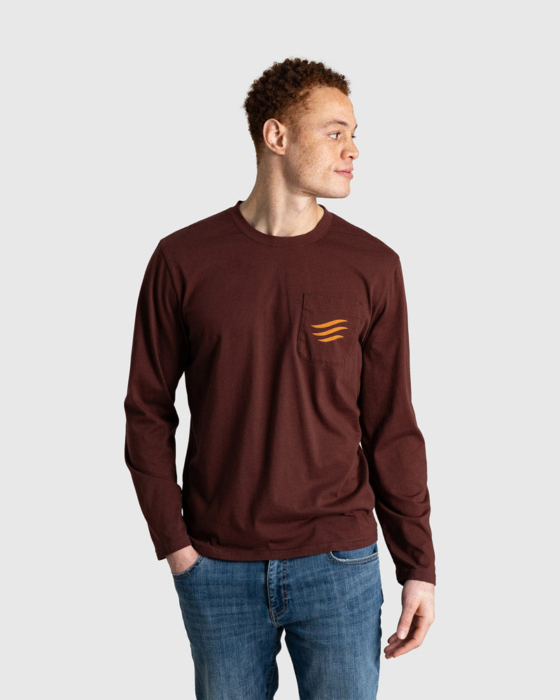 Organic Long Sleeve Graphic Tee