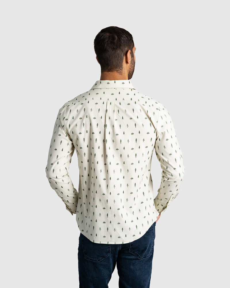 Organic Chambray Long Sleeve Button Down