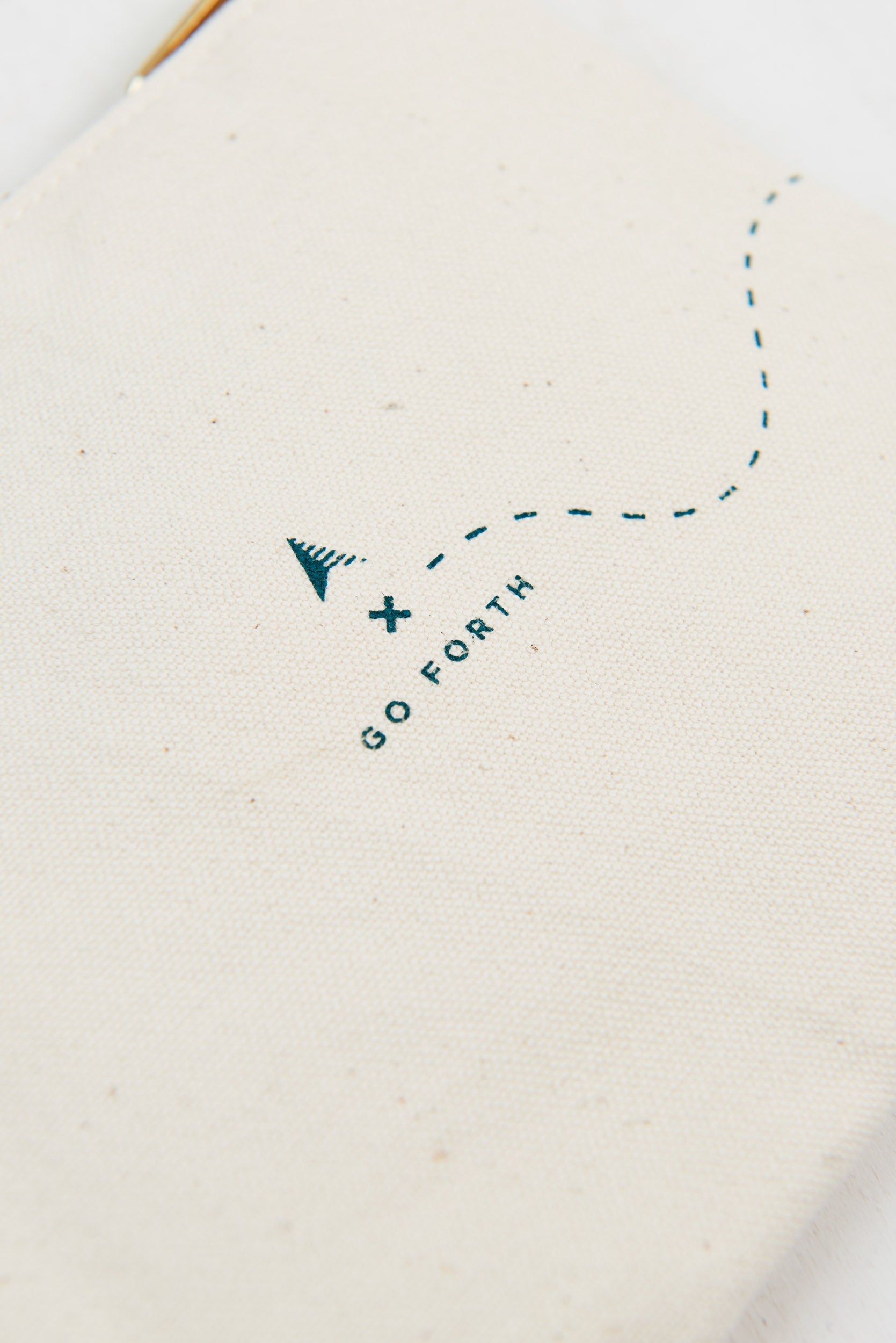 Go Forth Canvas Pouch