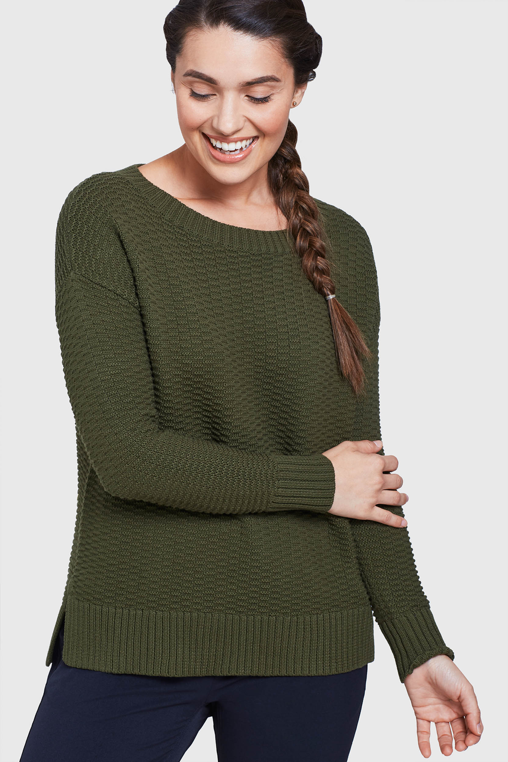 Himley Waffle Sweater