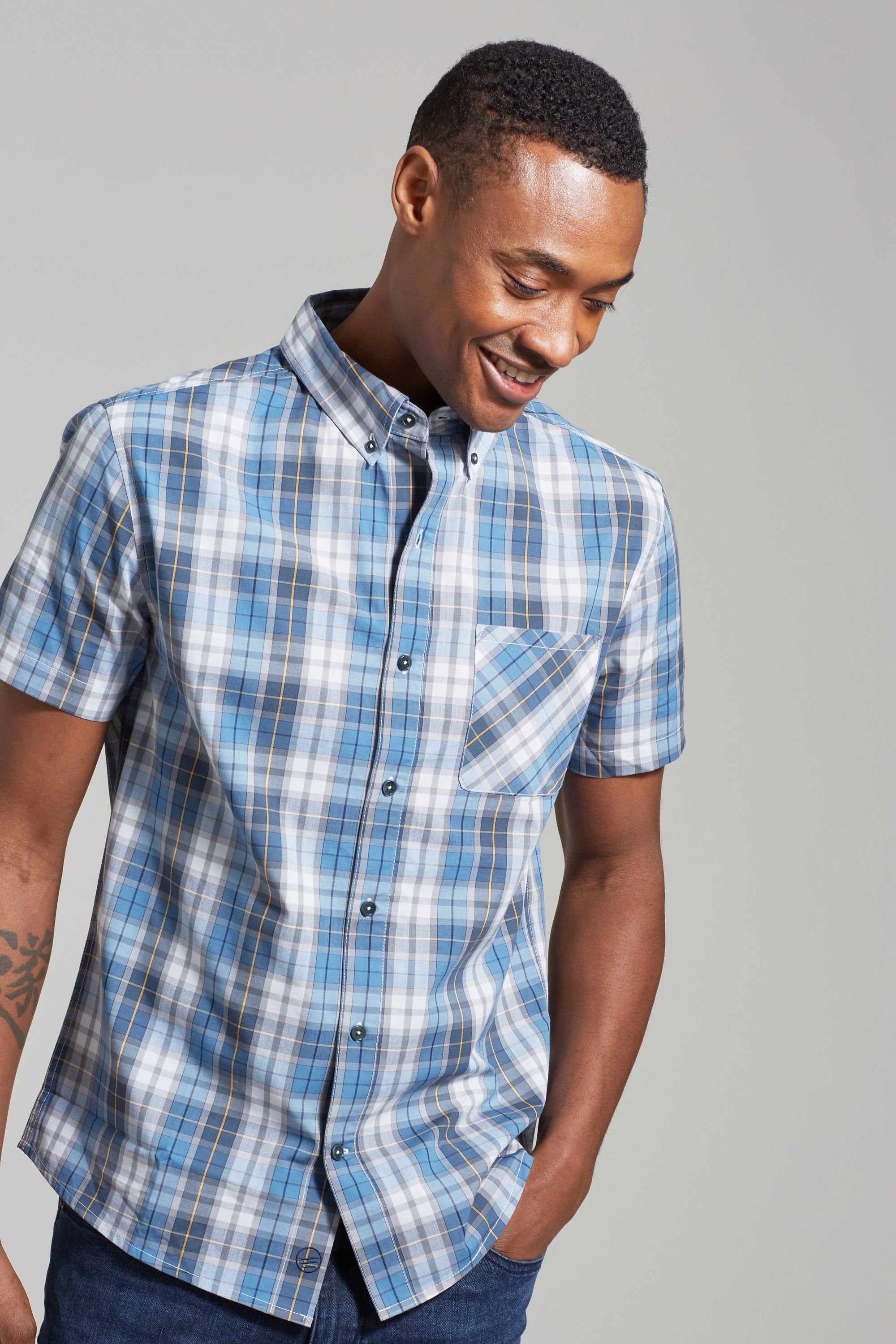 EcoDry™ Short Sleeve Button Down