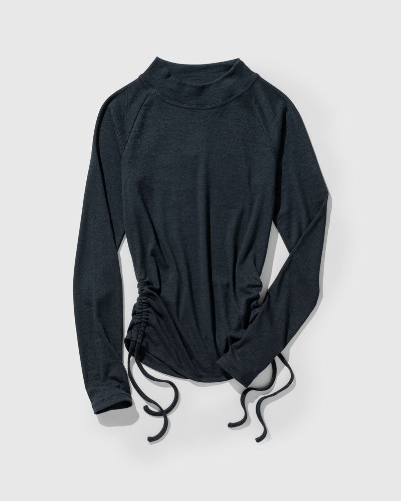 Cinch Mockneck Sweater