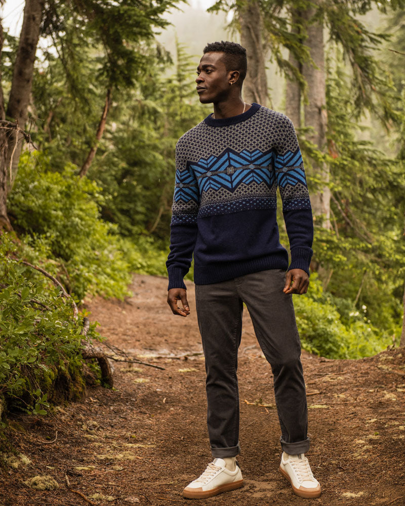 Recycled Wool Fairisle Sweater