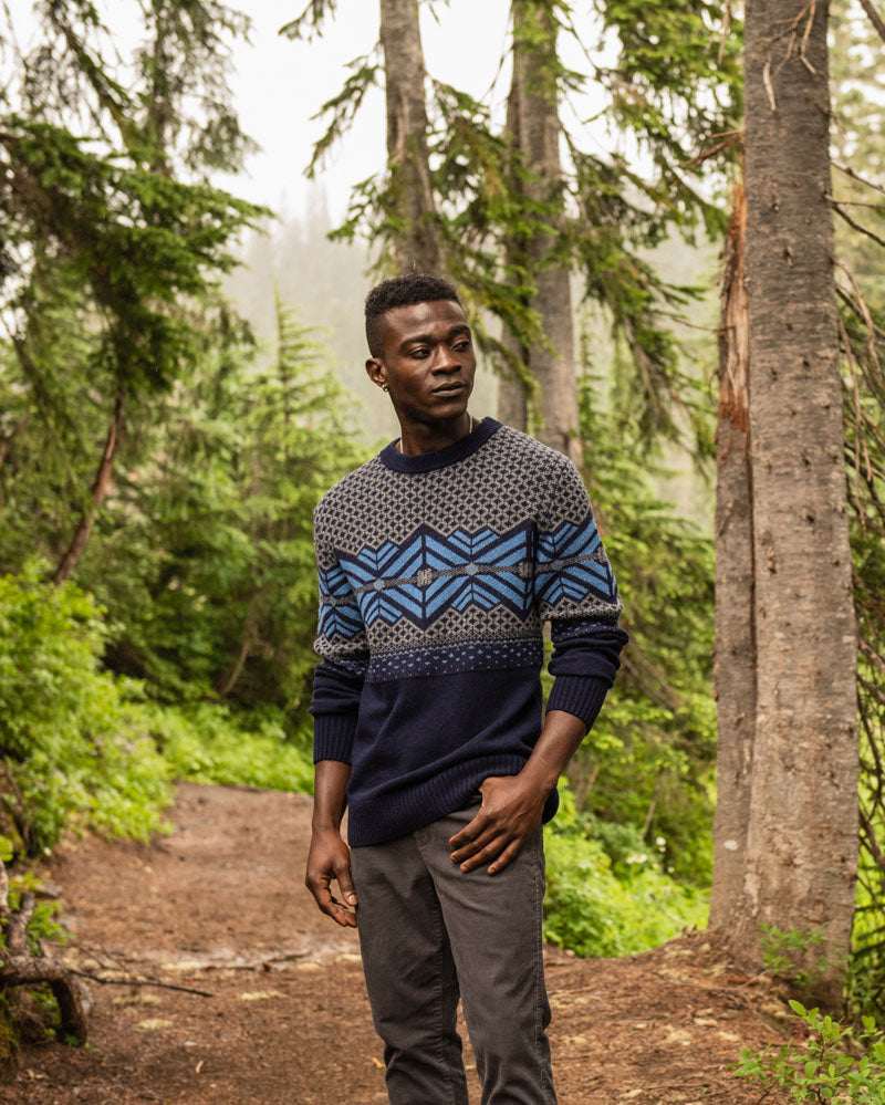 Recycled Wool Fairisle Sweater