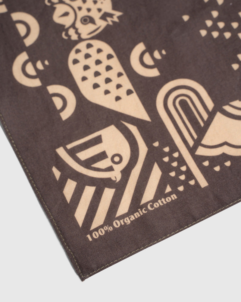 Organic Hoot Bandana