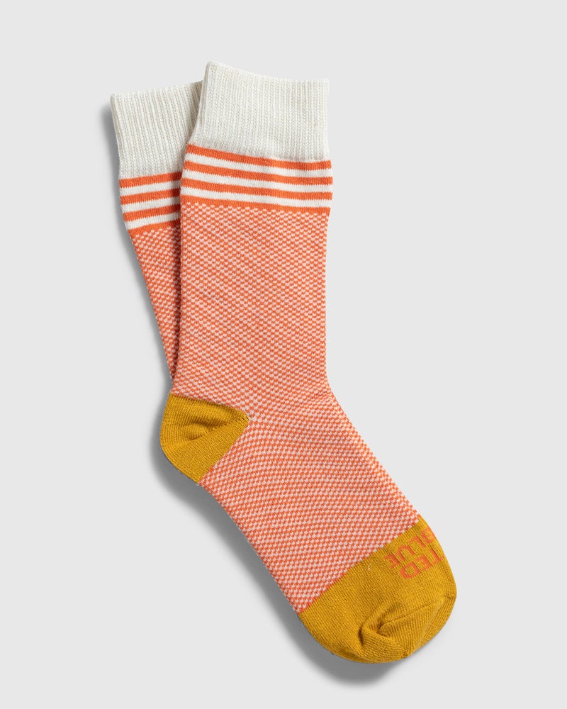 SoftHemp™ Birdseye Stripe Sock