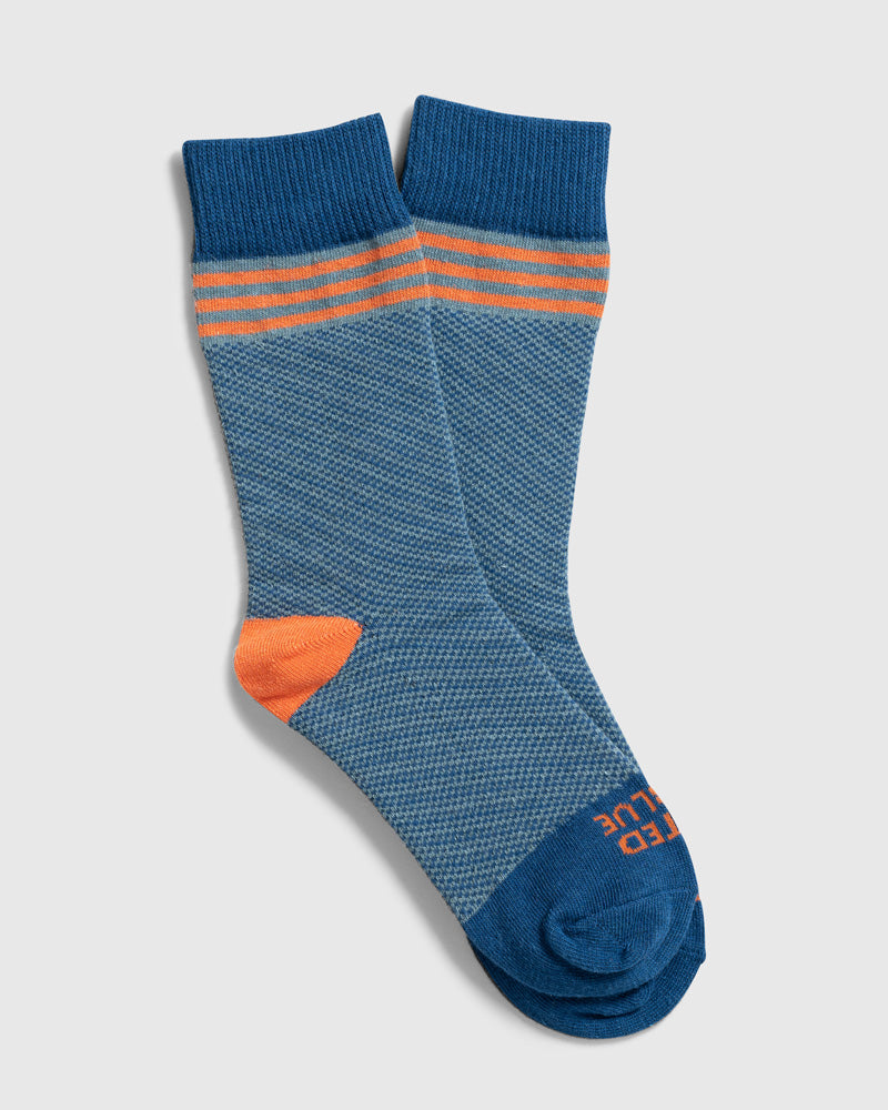 SoftHemp™ Birdseye Stripe Sock