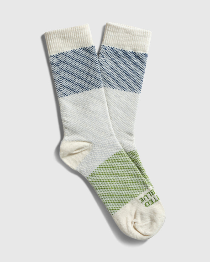 Colorblock SoftHemp™ Sock