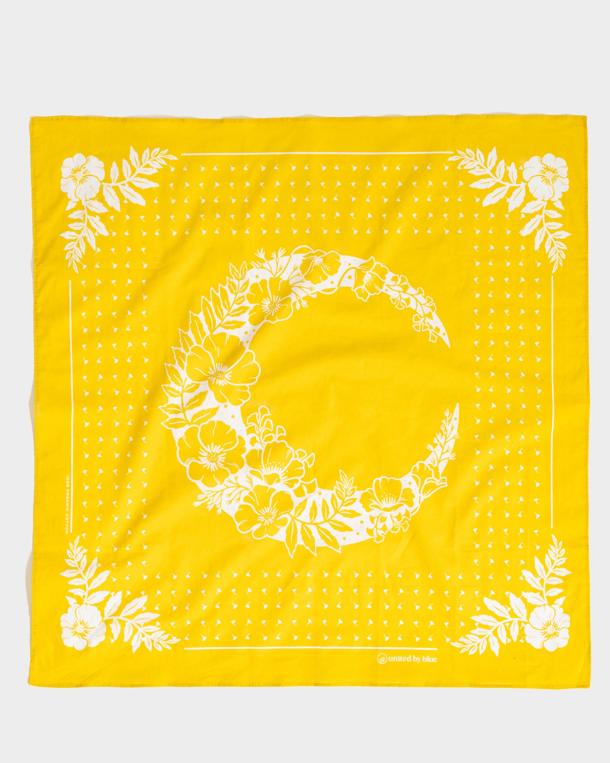 Floral Crescent Bandana