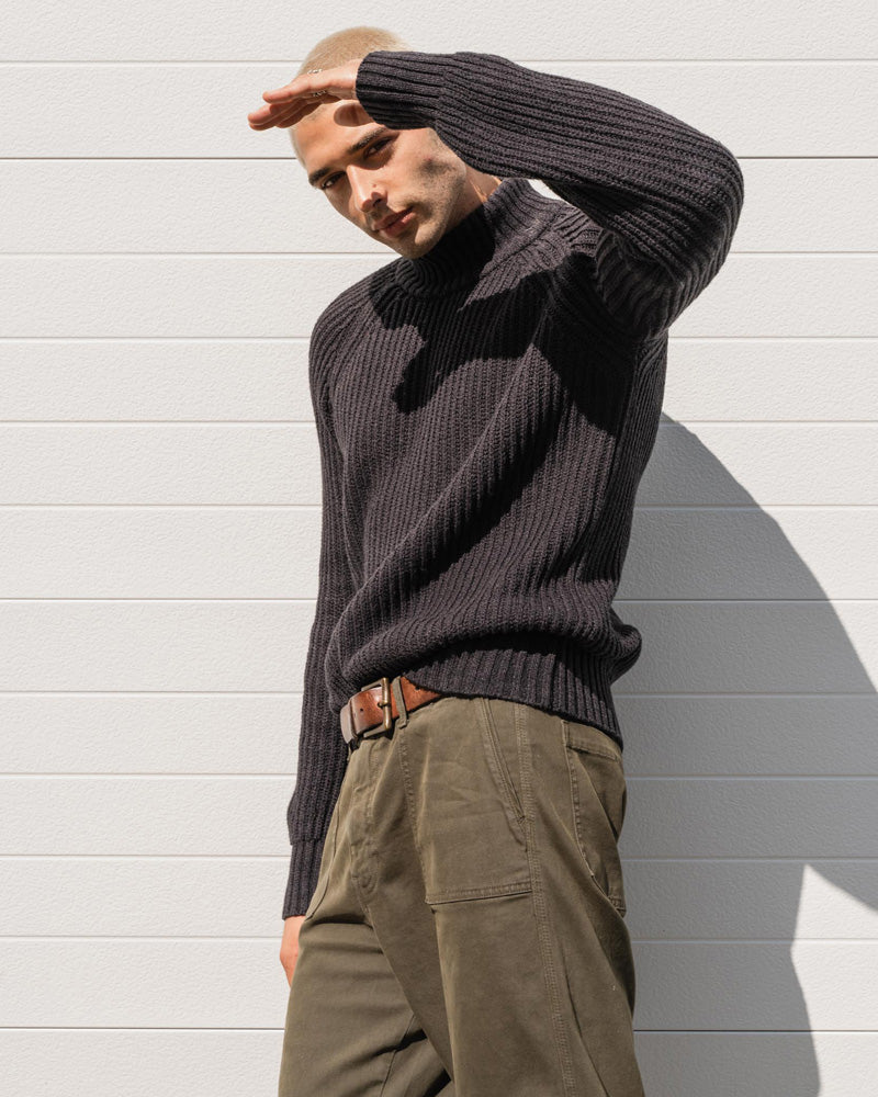 Recycled Mockneck Sweater