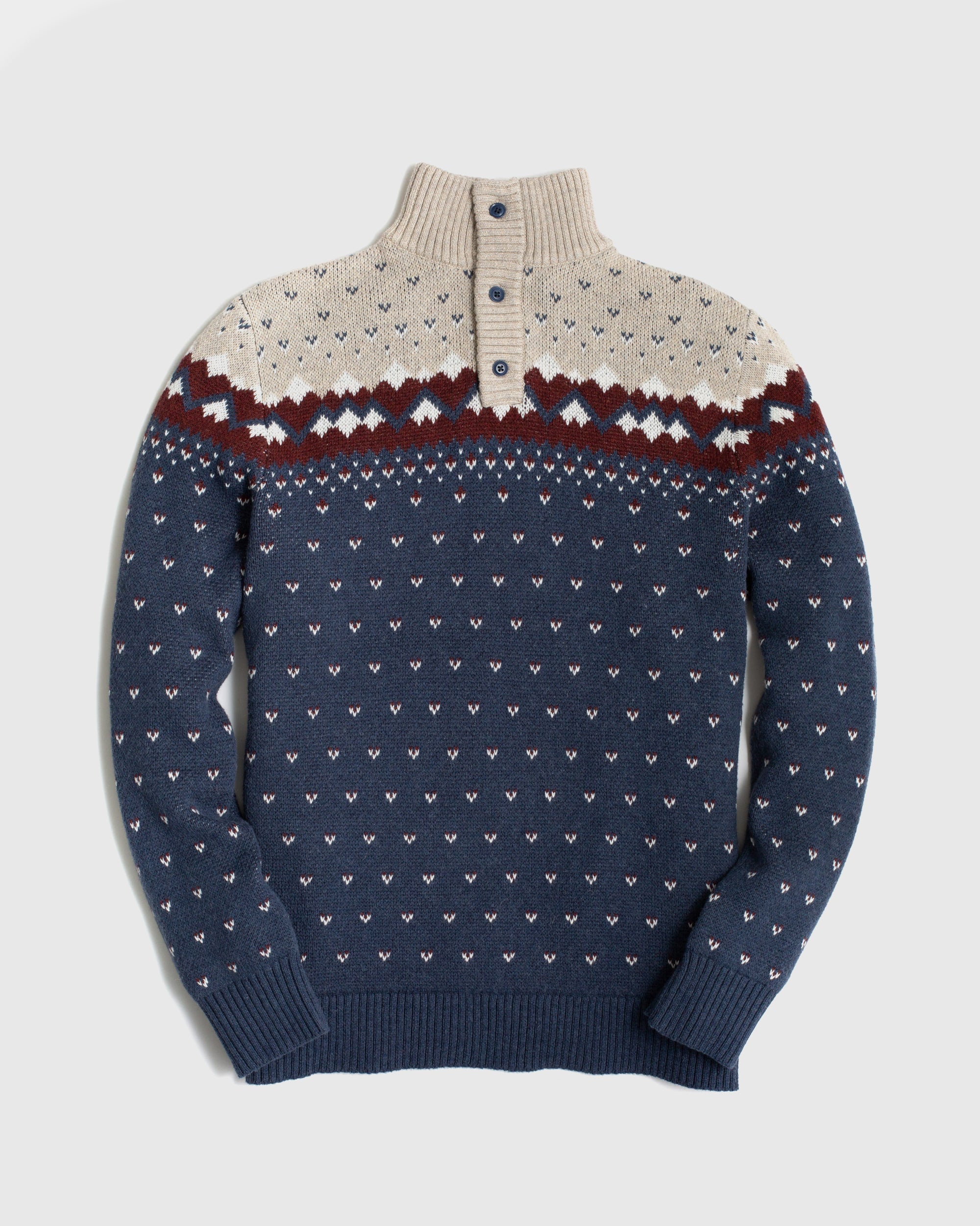 Merino Blend Ski Sweater