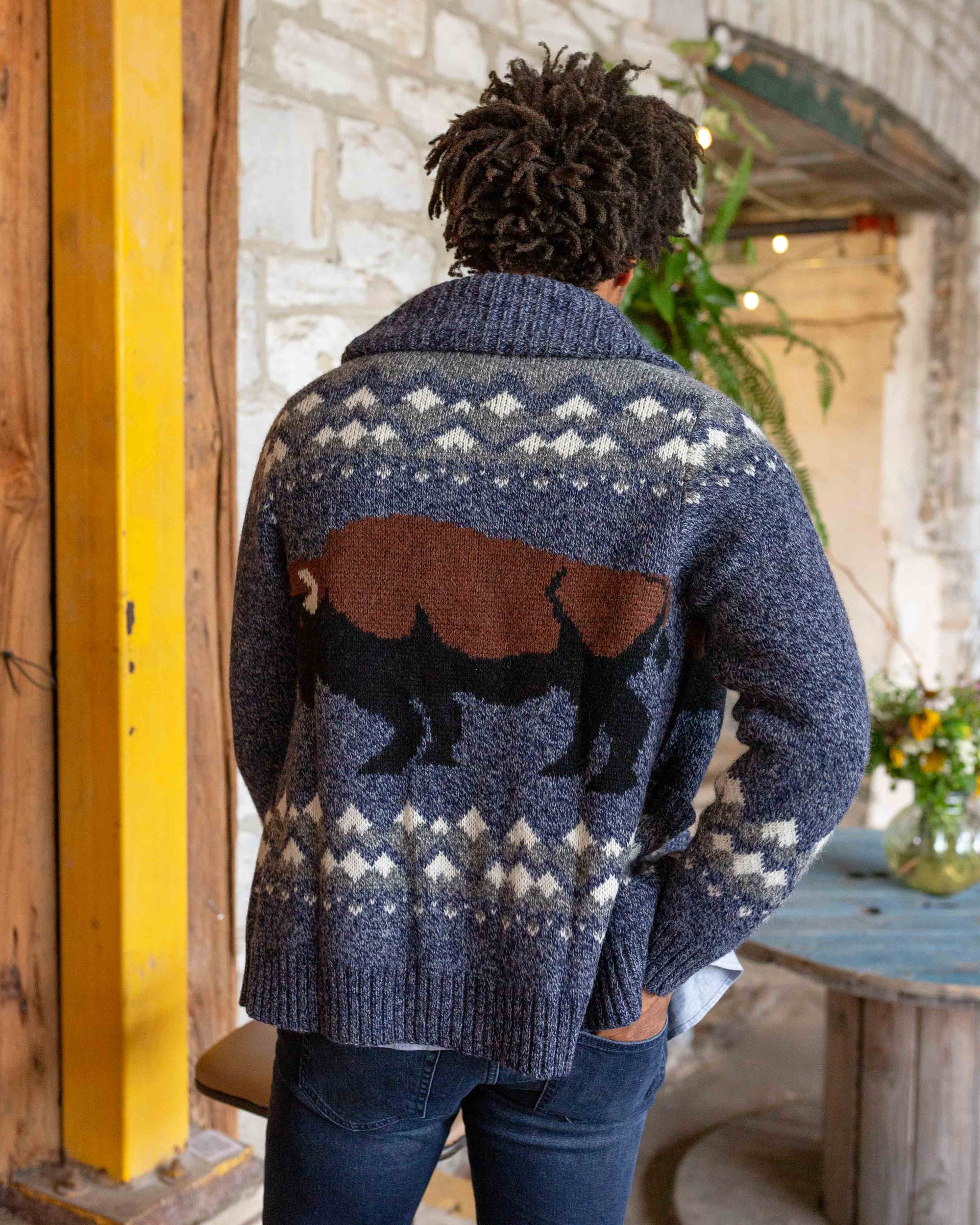 Shetland Wool Cardigan