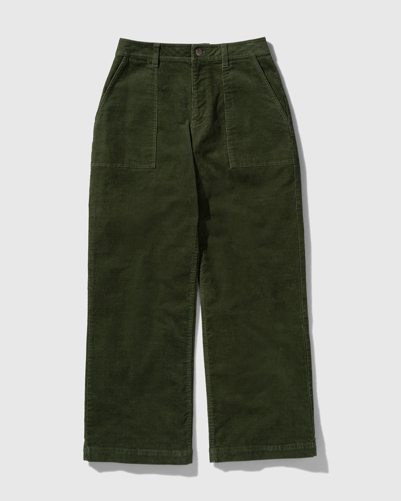 Organic Corduroy Wide Leg Pant