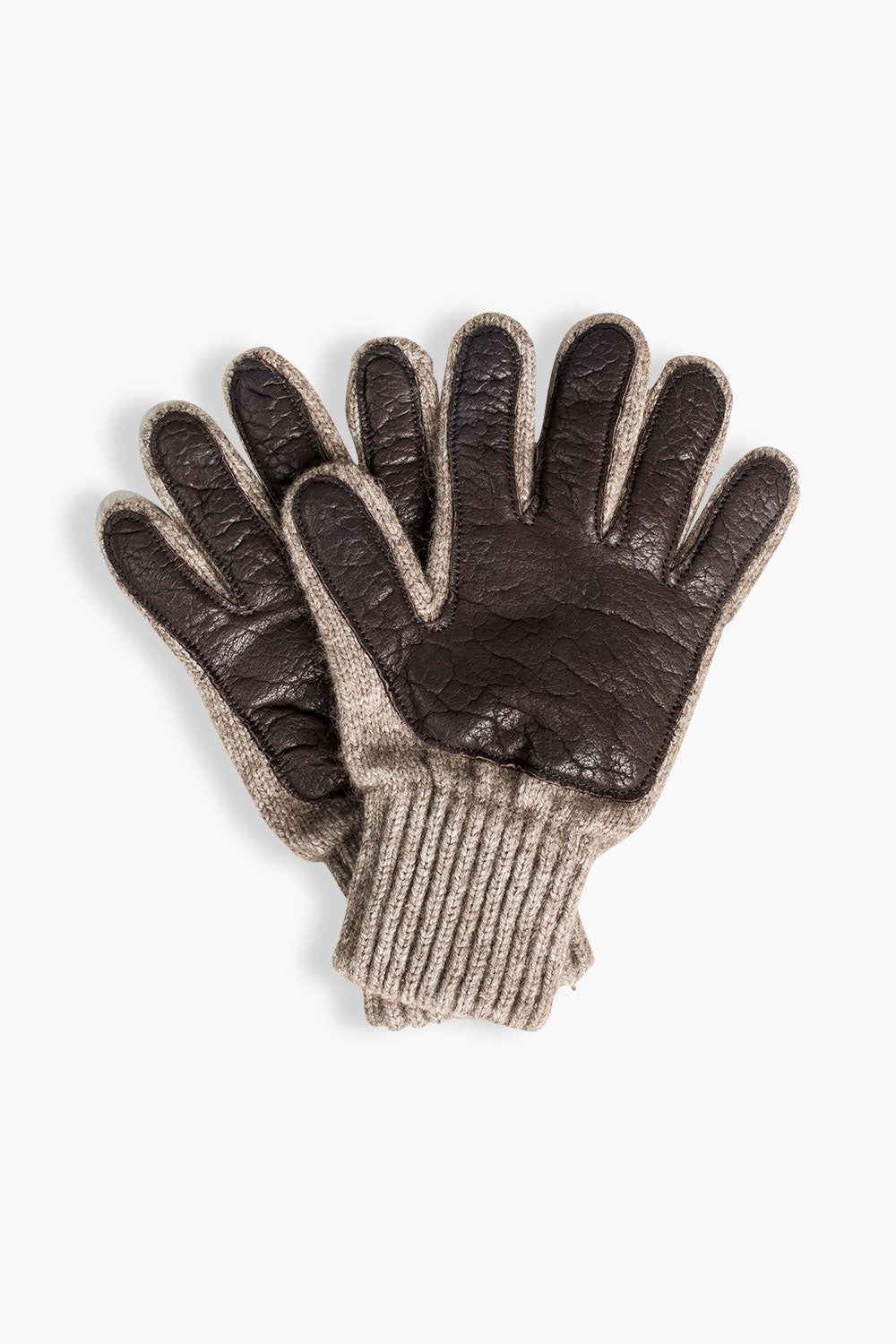 Bison Leather Palm Gloves