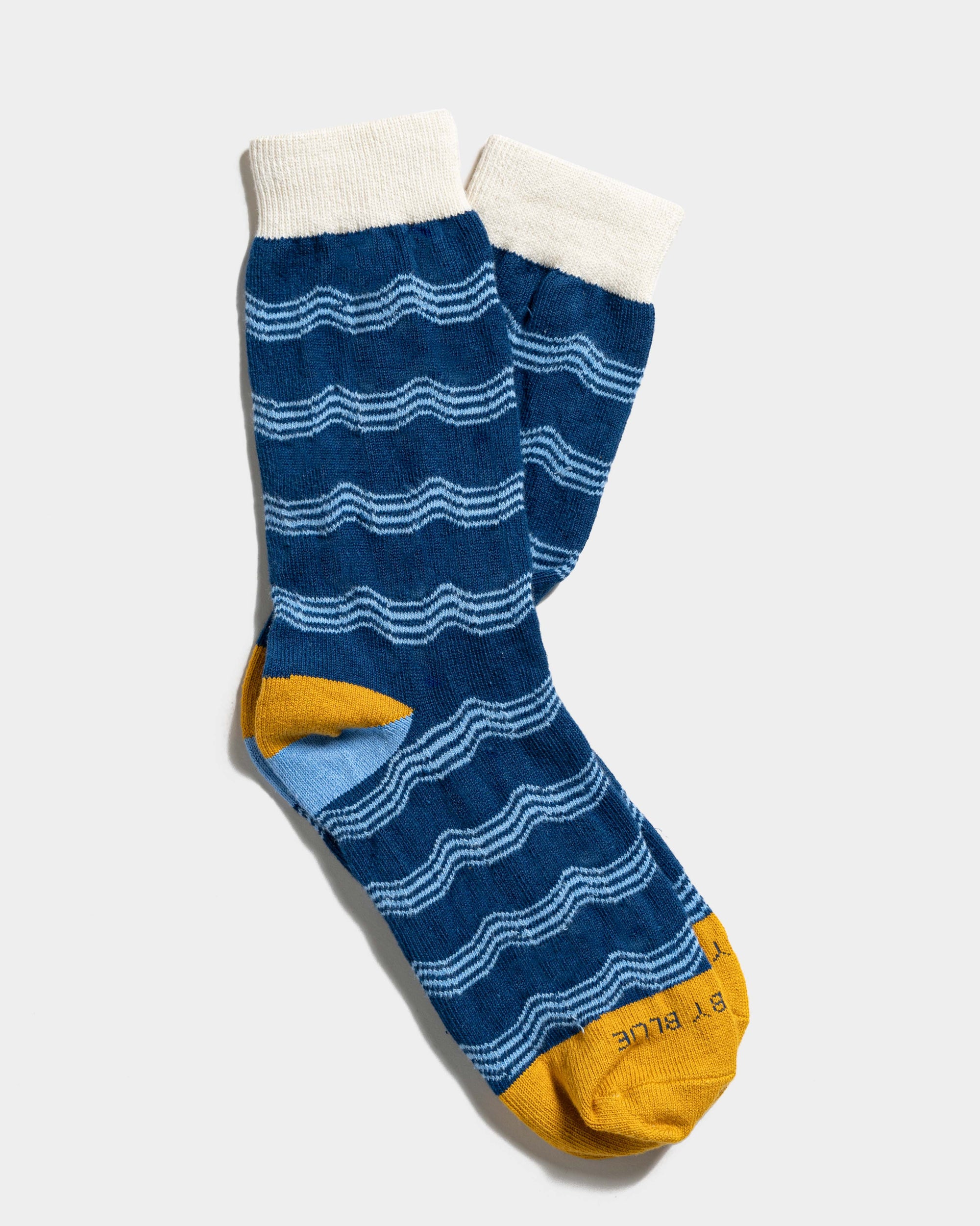 Printed SoftHemp™ Sock - Navy