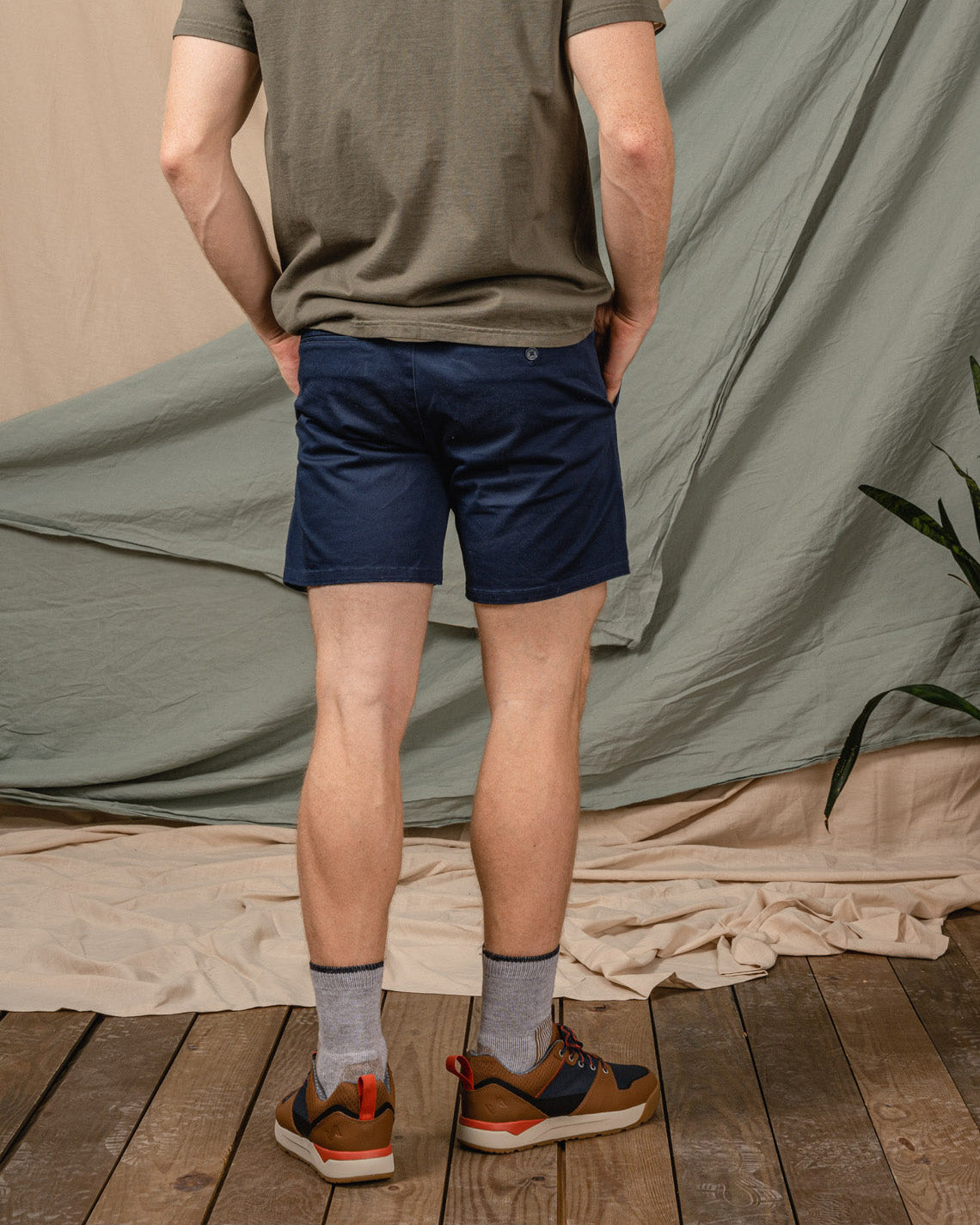 Organic Twill Pull-On Short