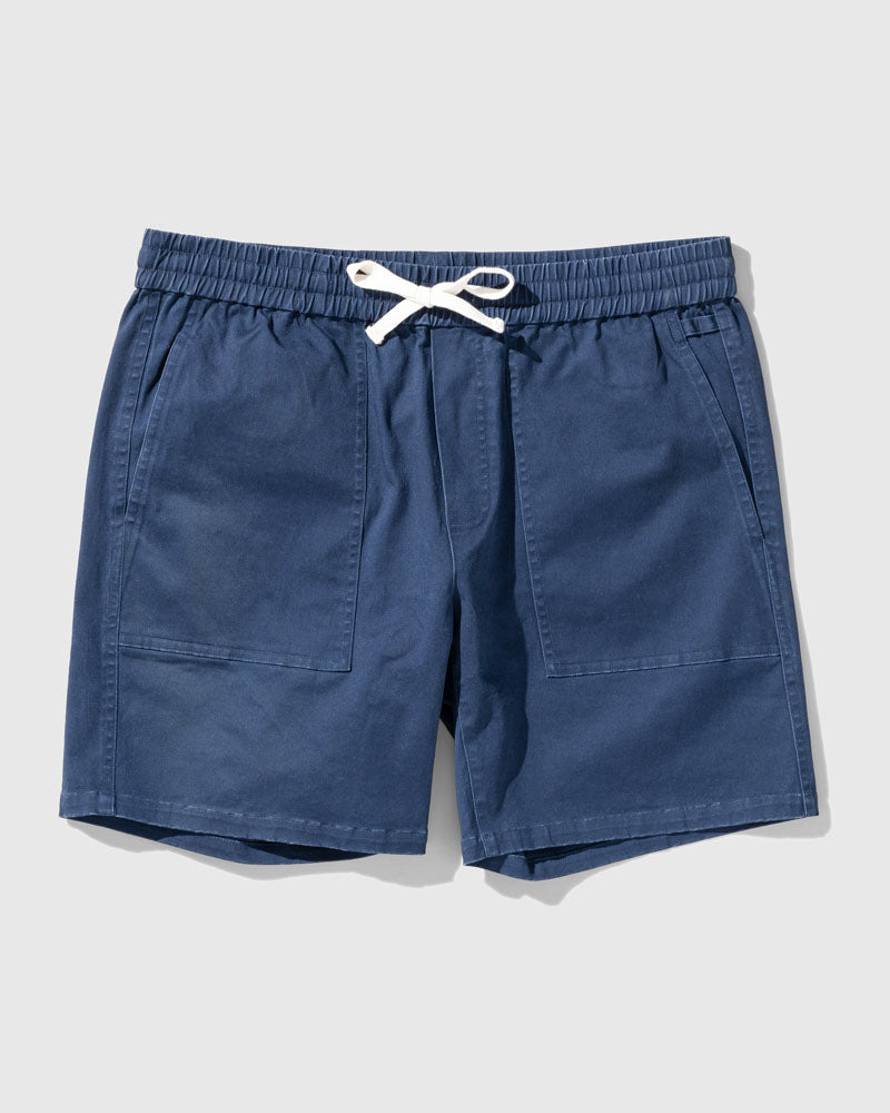 Organic Twill Pull-On Short