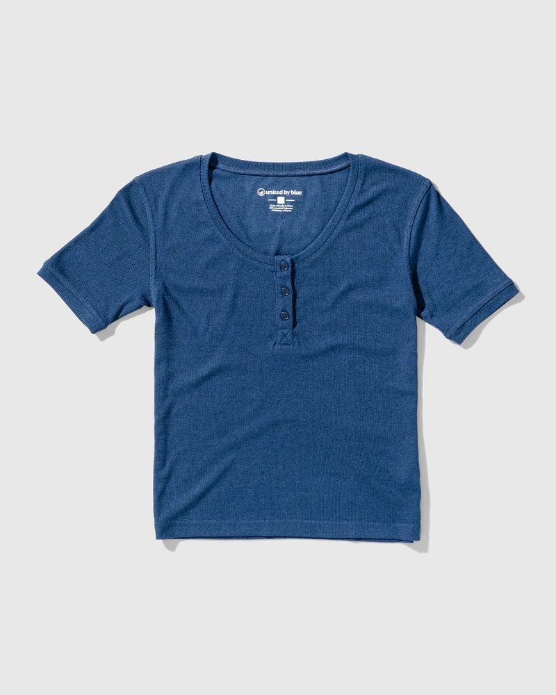 EcoKnit™ Short-Sleeve Henley