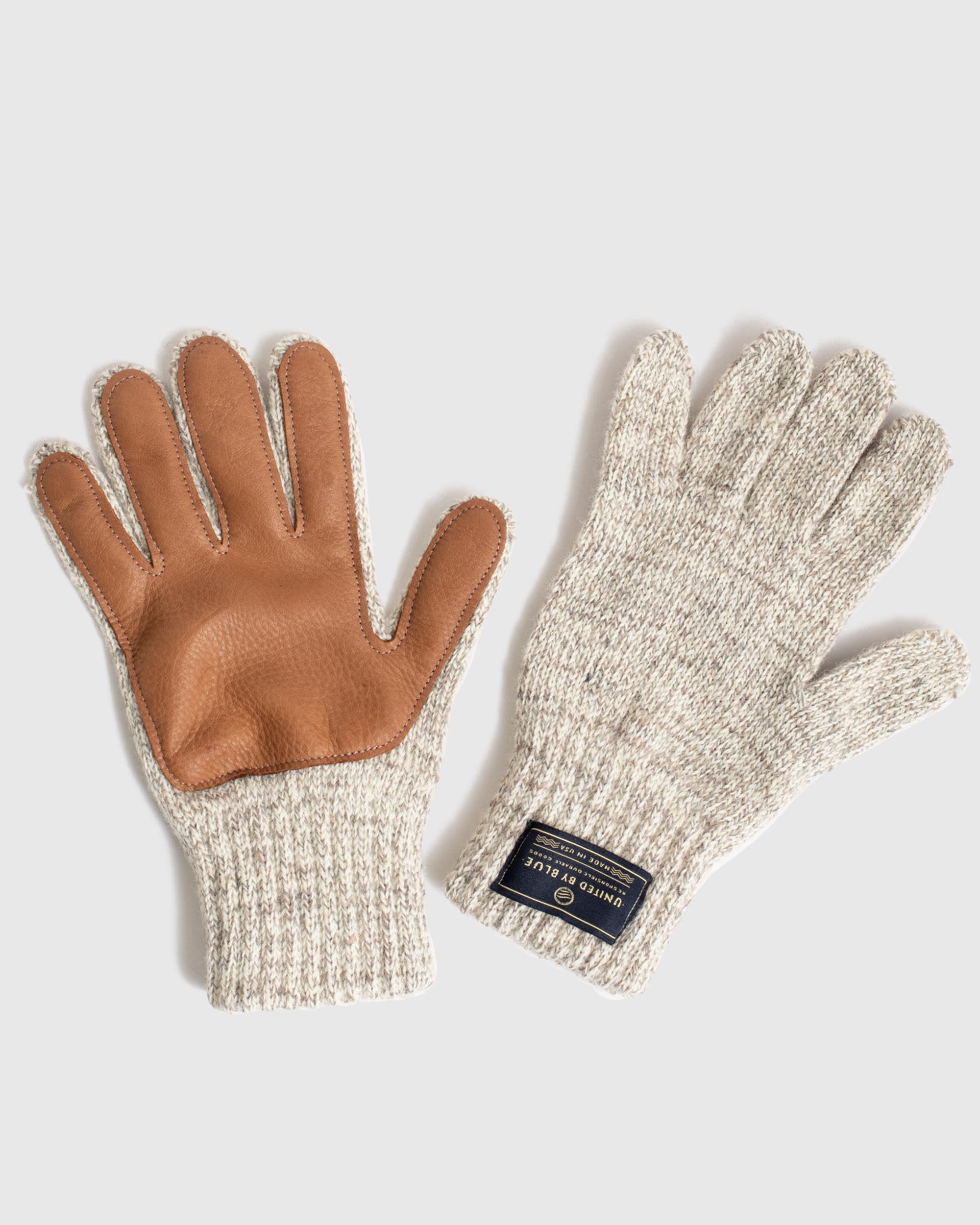 Deerskin Leather Palm Gloves