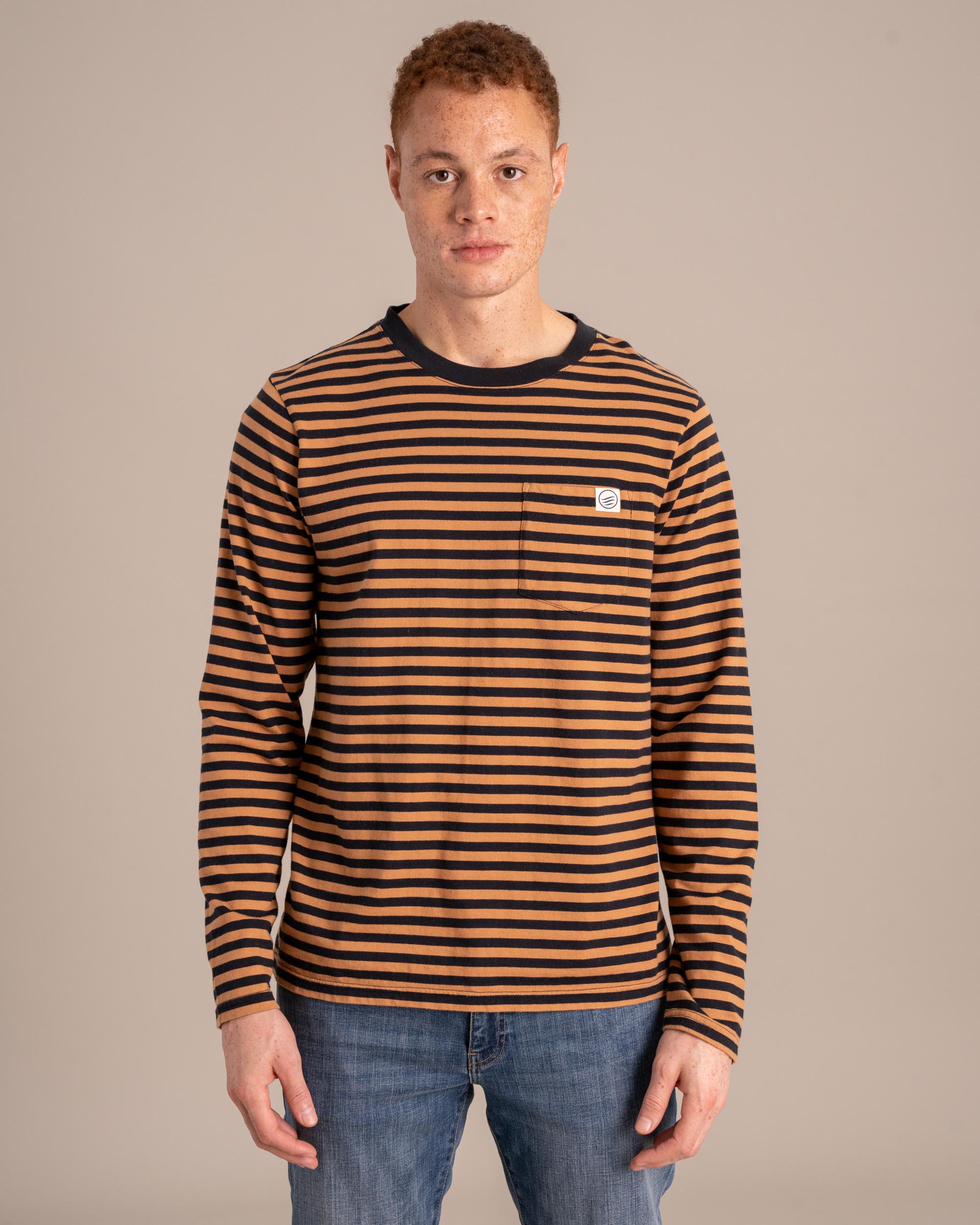 Organic Long-Sleeve Pocket Tee