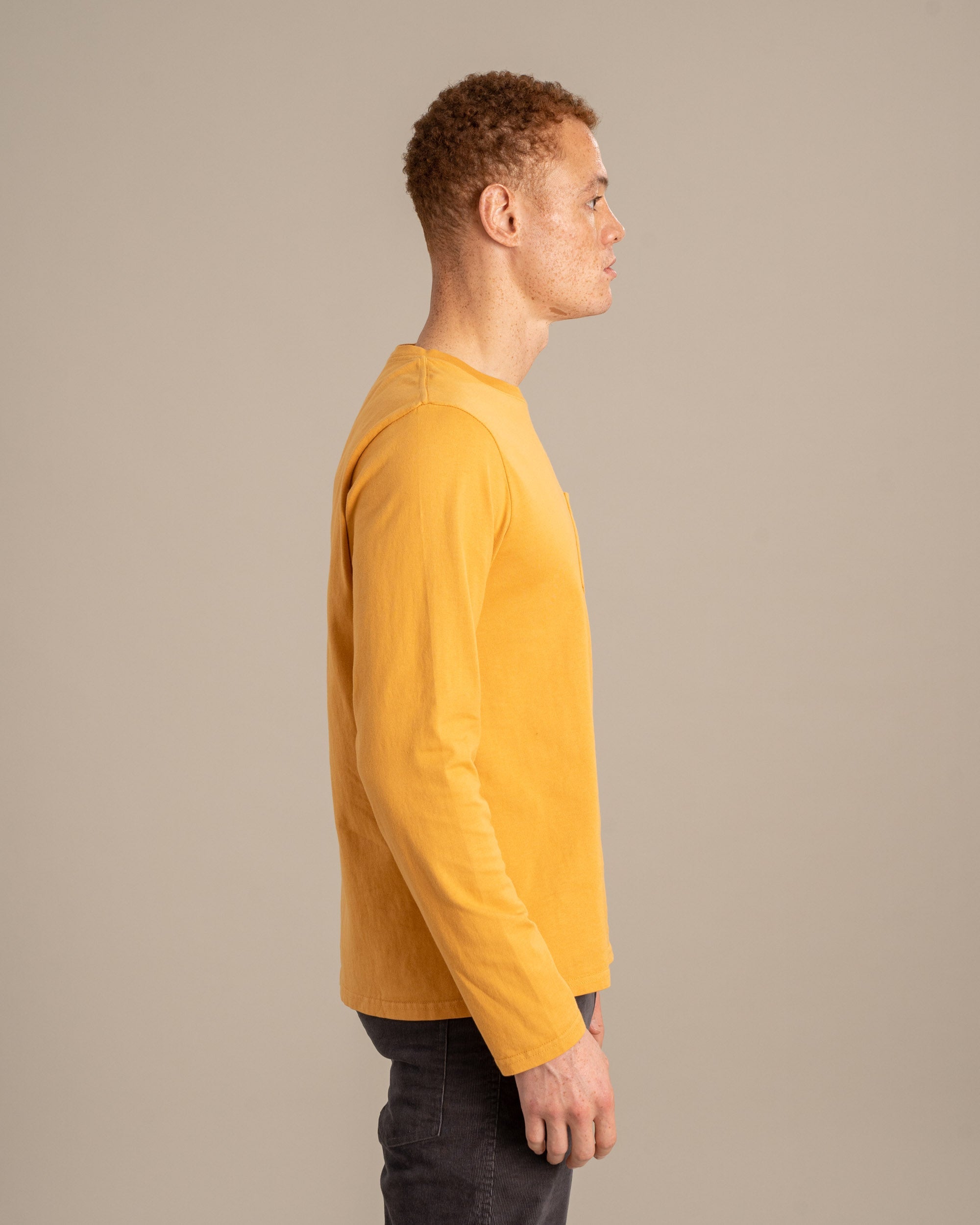 Organic Long-Sleeve Pocket Tee