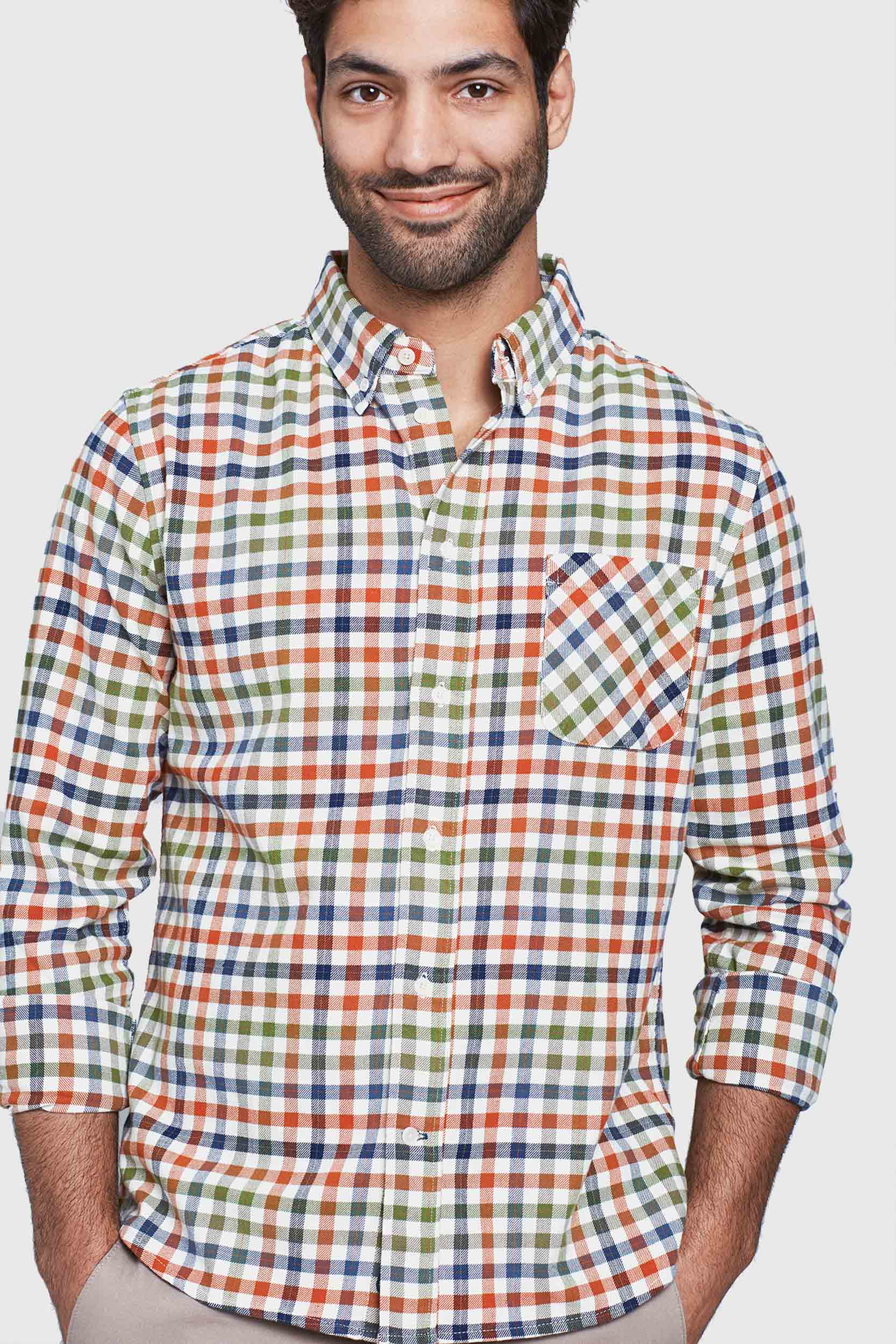 Pitchstone Twill Button Down