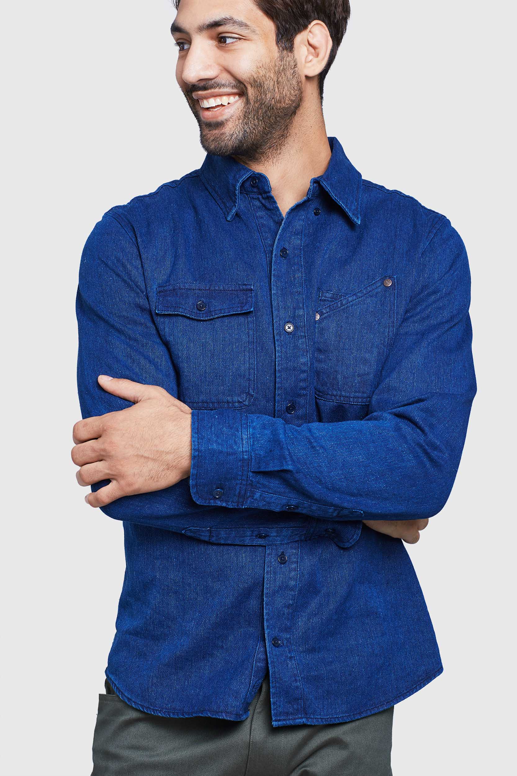 SoftHemp™ Denim Work Shirt