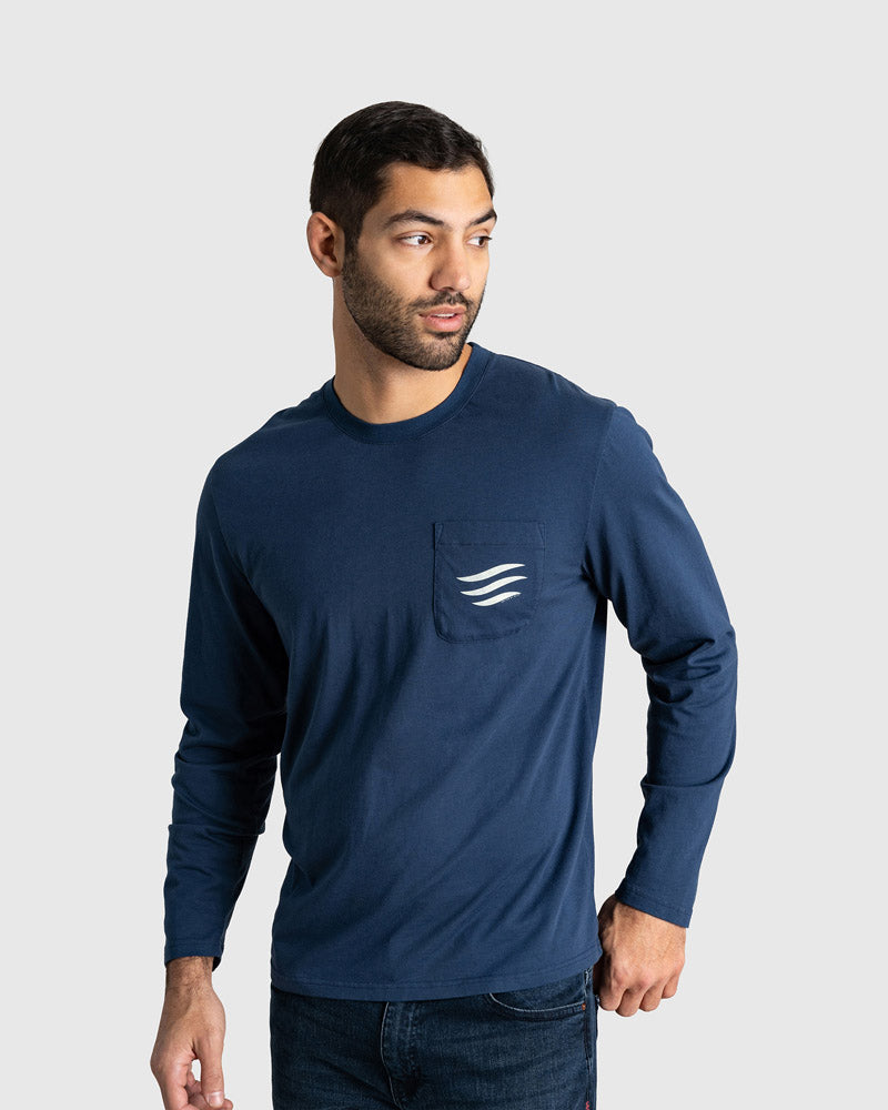 Organic Long Sleeve Graphic Tee