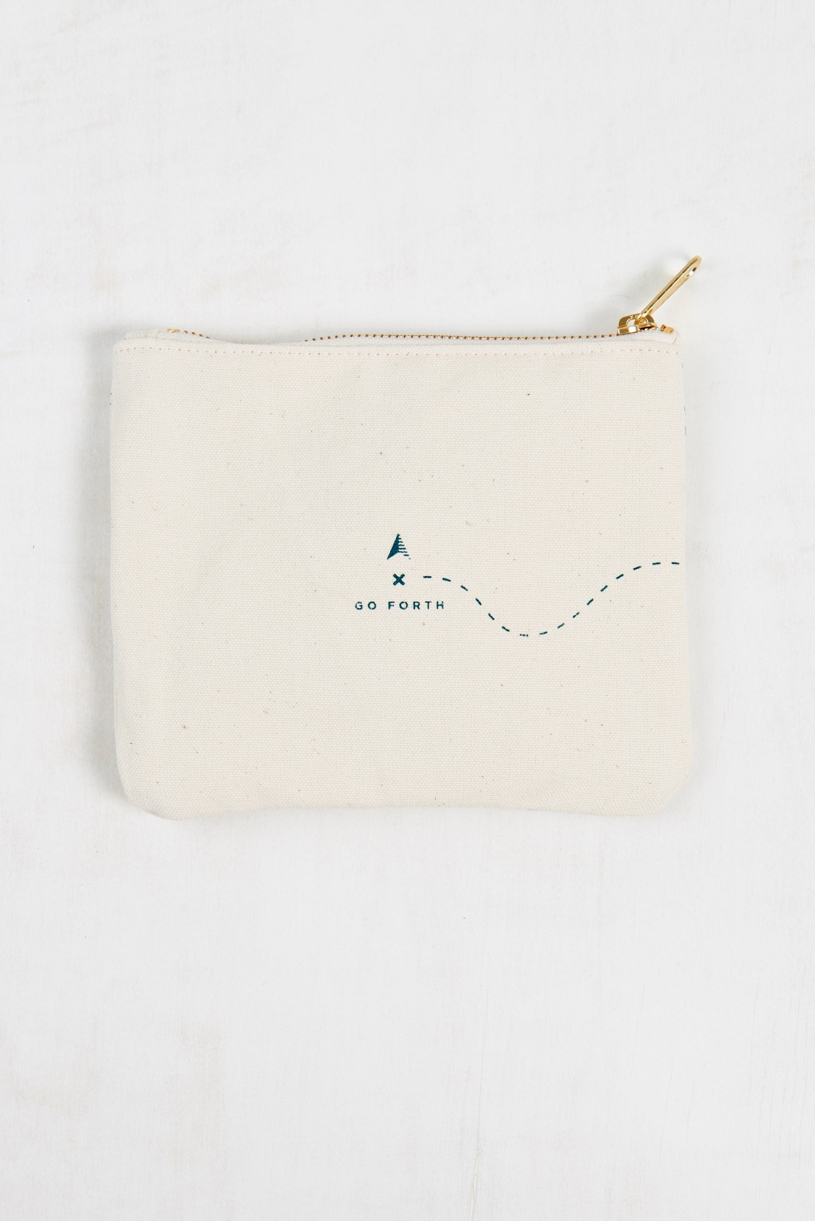 Go Forth Canvas Pouch