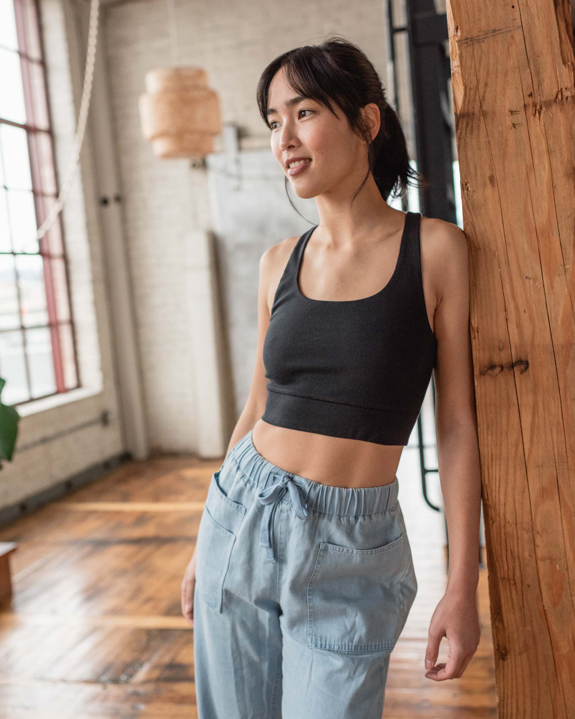 EcoKnit™ Ribbed Sports Bra