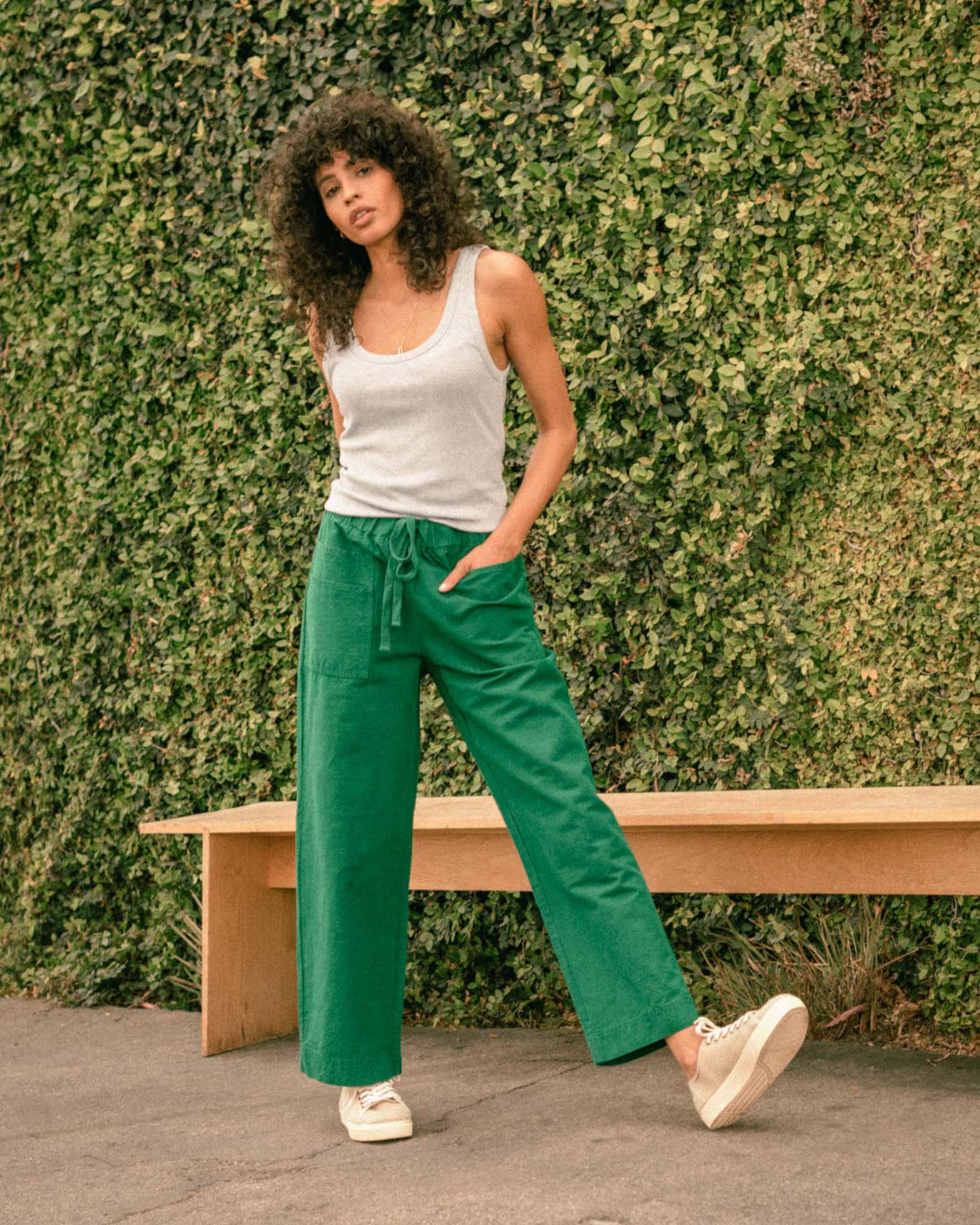 Natural Pull-On Pant