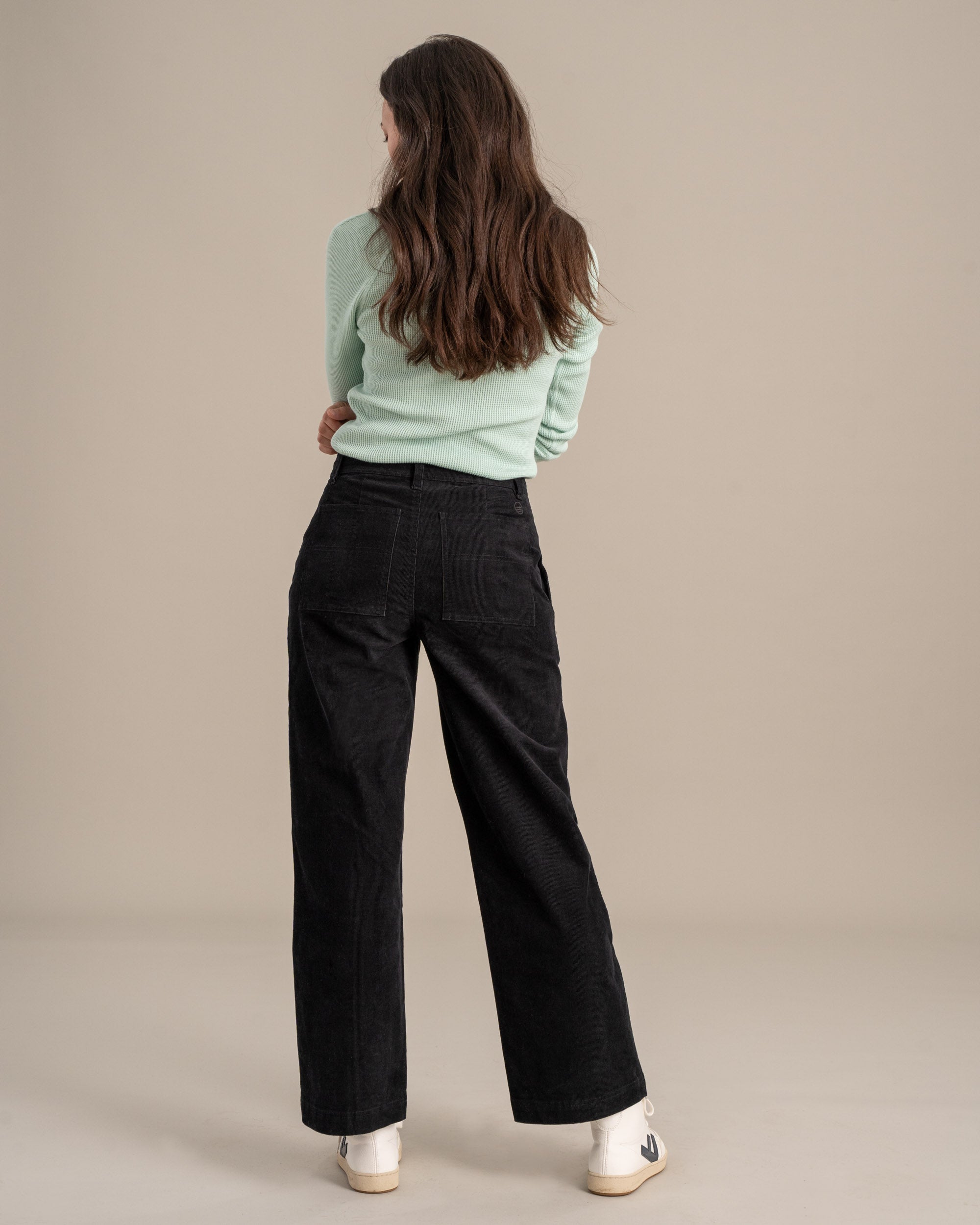 Organic Corduroy Wide Leg Pant