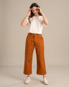 Organic Twill Wide Leg Pant